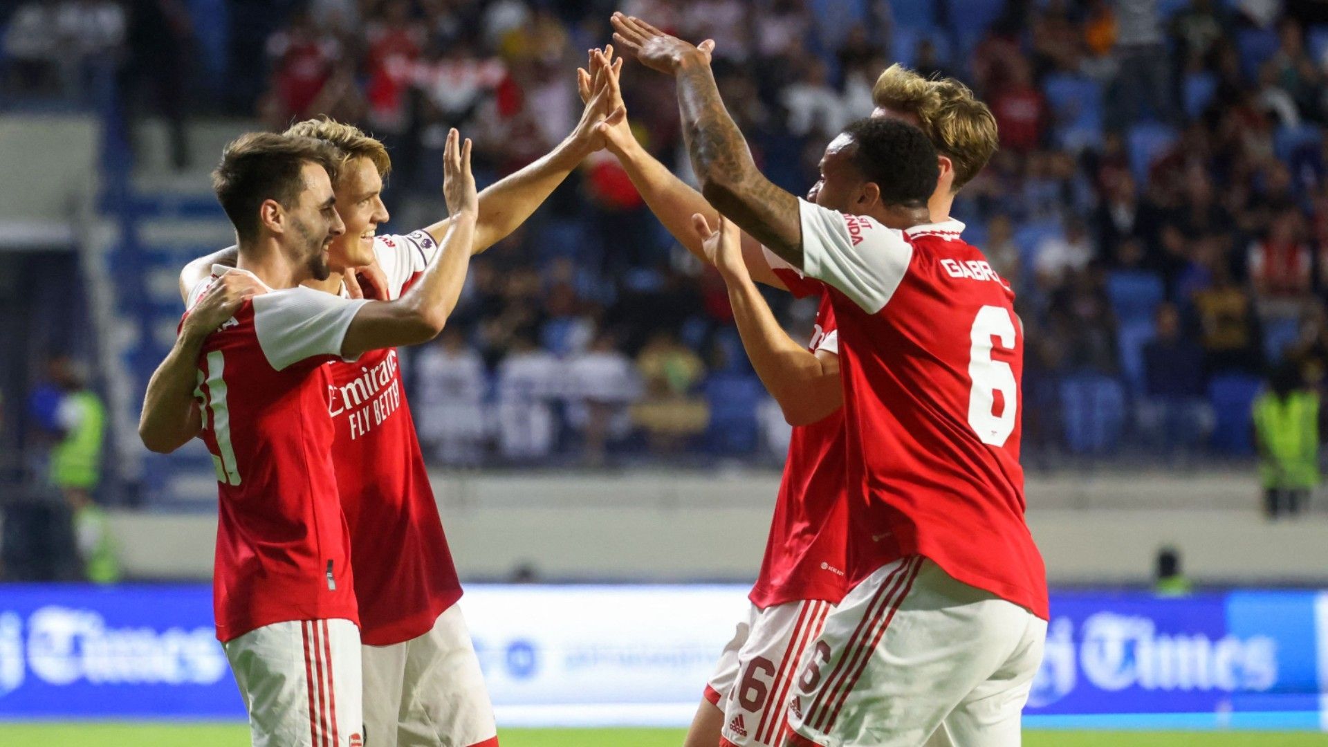 Arsenal celebrate 2022-23