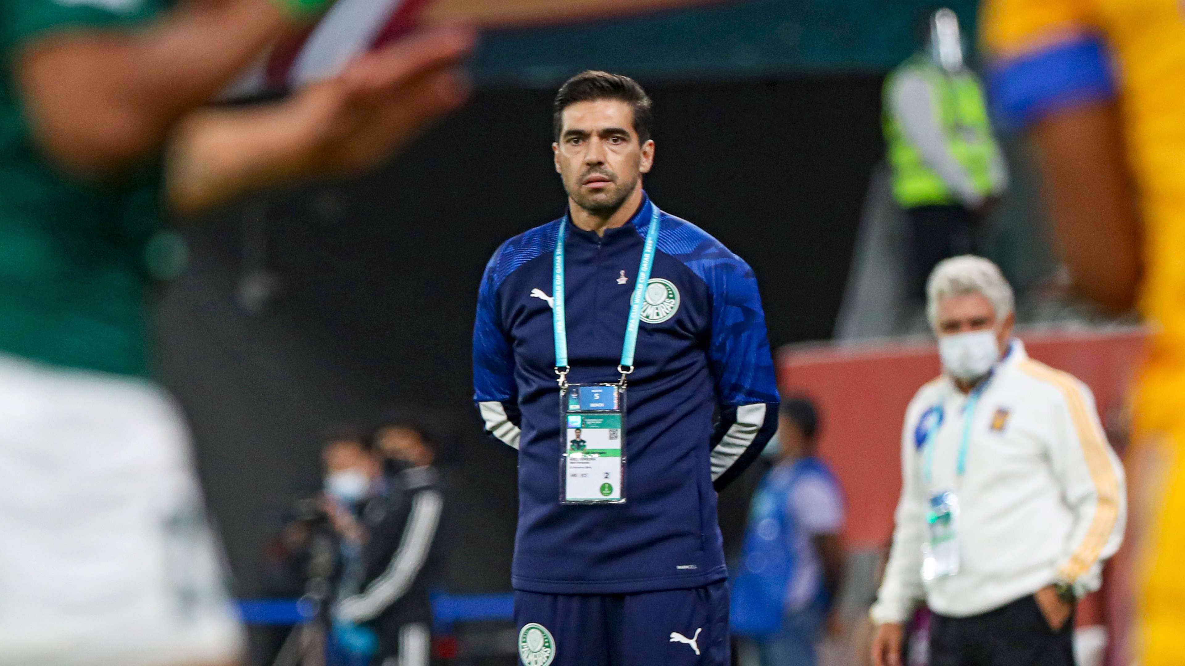 Abel Ferreira em Palmeiras x Tigres