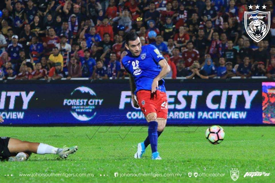 Gabriel Guerra Johor Darul Ta'zim Malaysia FA Cup 23042017