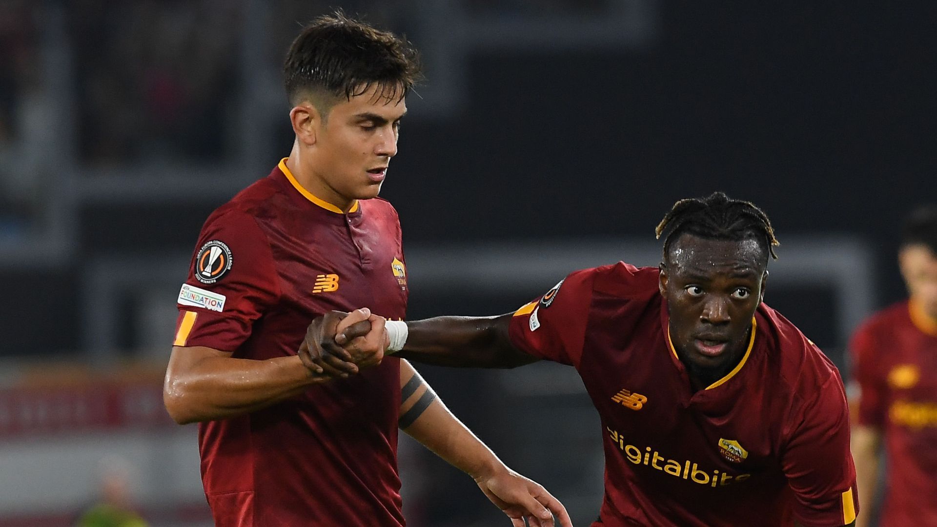 Paulo Dybala Tammy Abraham Roma