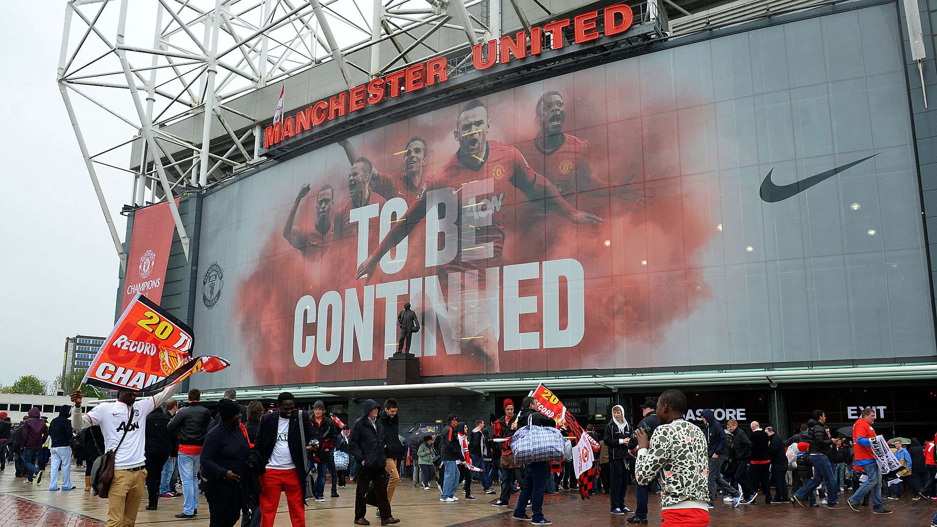 Old Trafford Manchester United Outside View