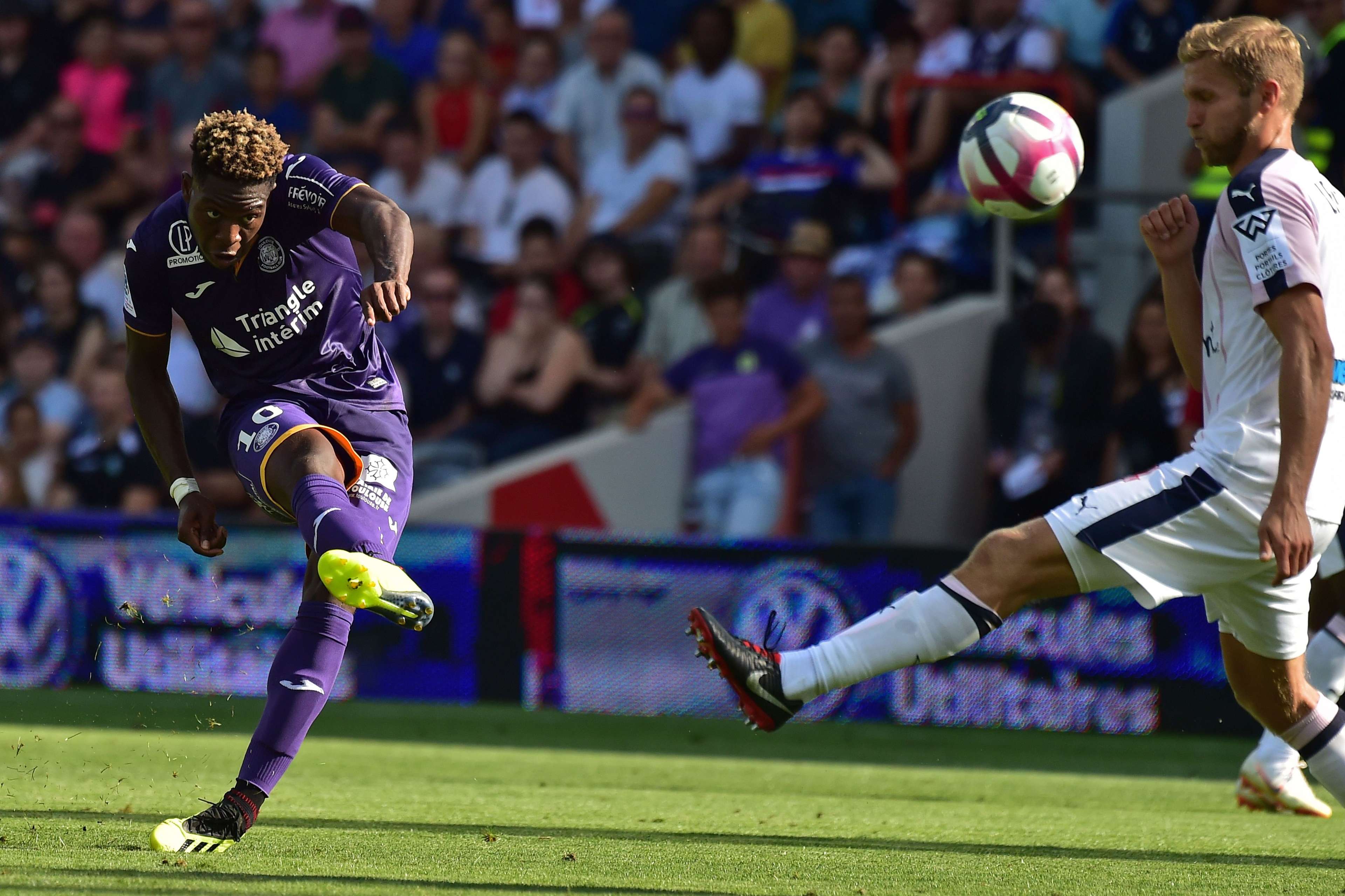 Leya Iseka Toulouse Bordeaux 19/08 Ligue 1