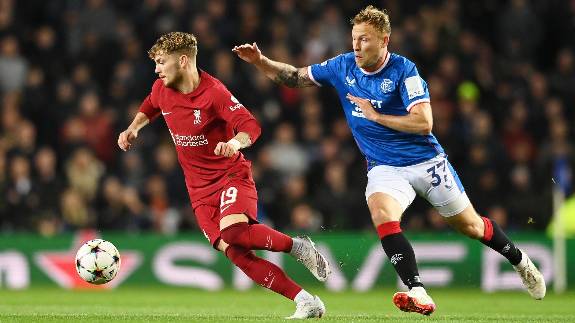 Harvey Elliott Liverpool Rangers 2022-23