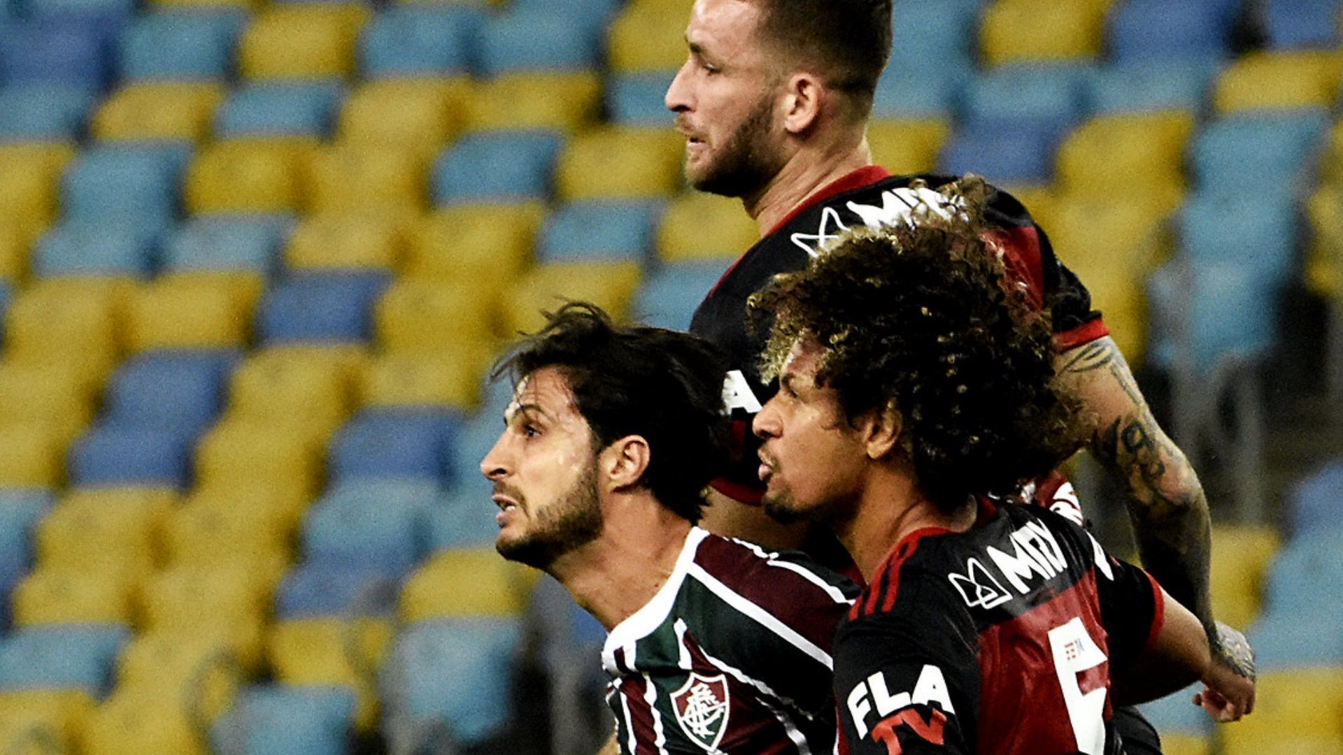 Hudson Willian Arão Léo Pereira Fluminense Flamengo Taça Rio 2020 Carioca 08 07 2020