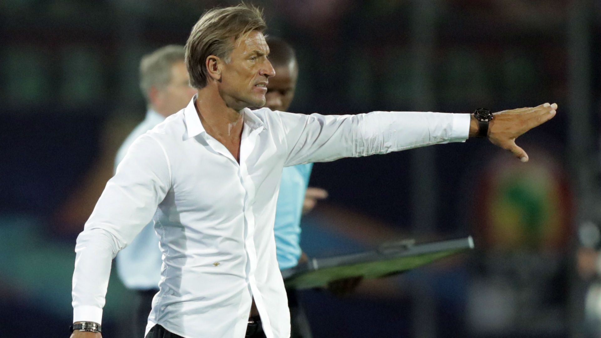 Morocco's head coach Herve Renard.