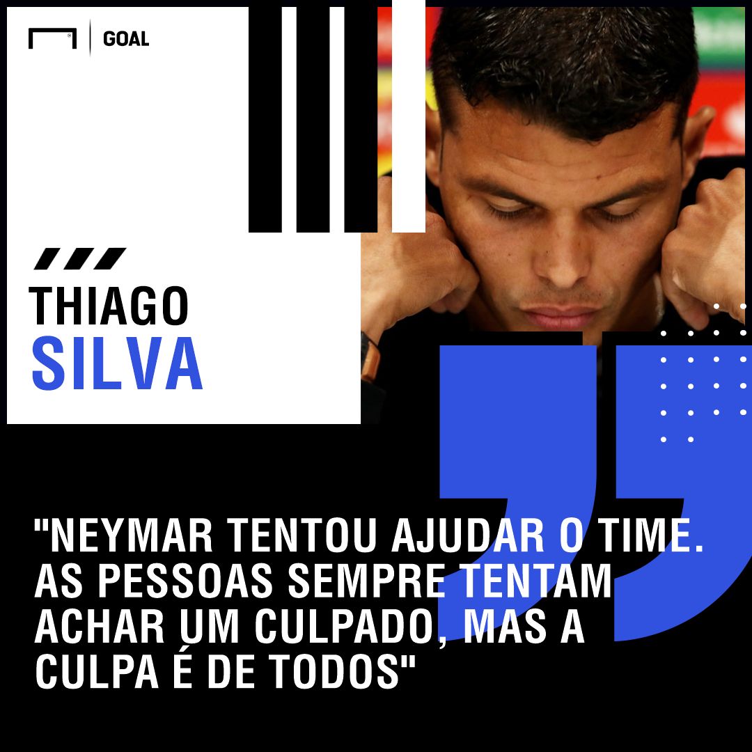 Thiago Silva defende Neymar