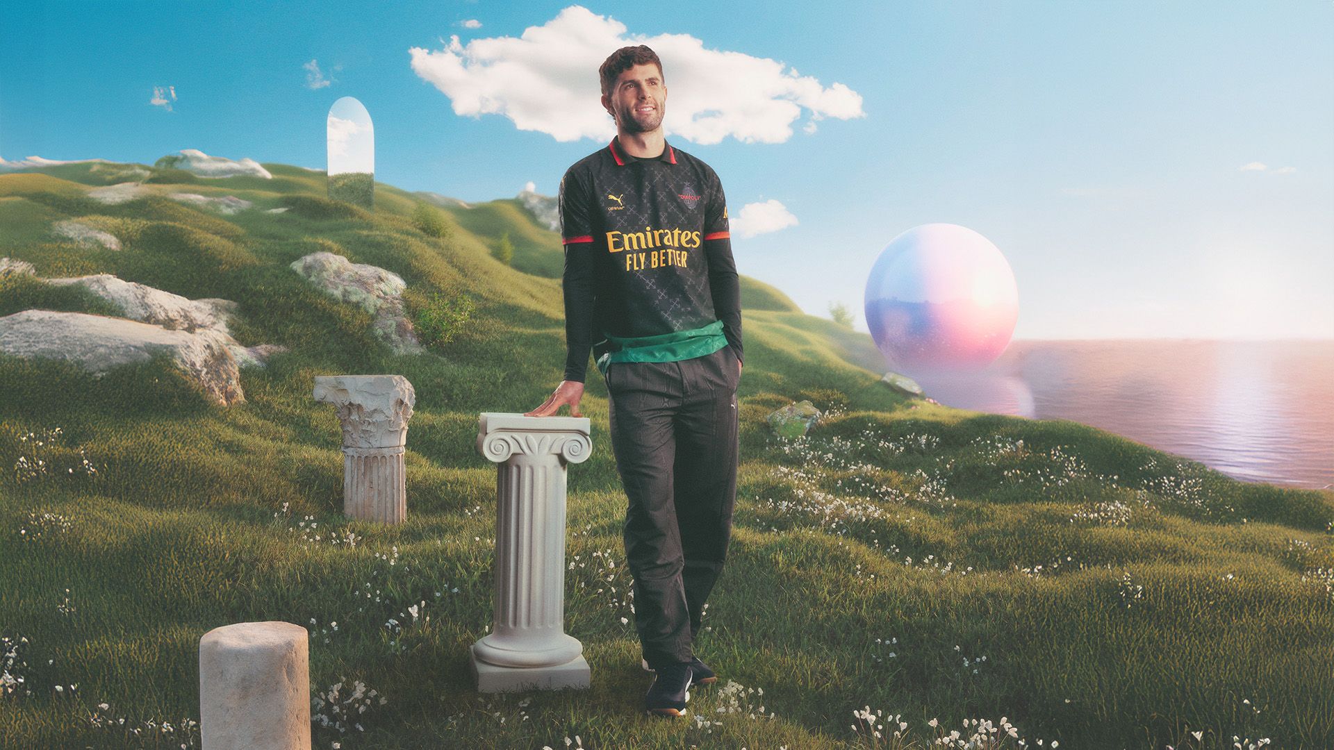 Christian Pulisic Milan kit 3