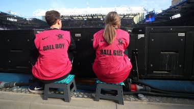 Ball boy girl