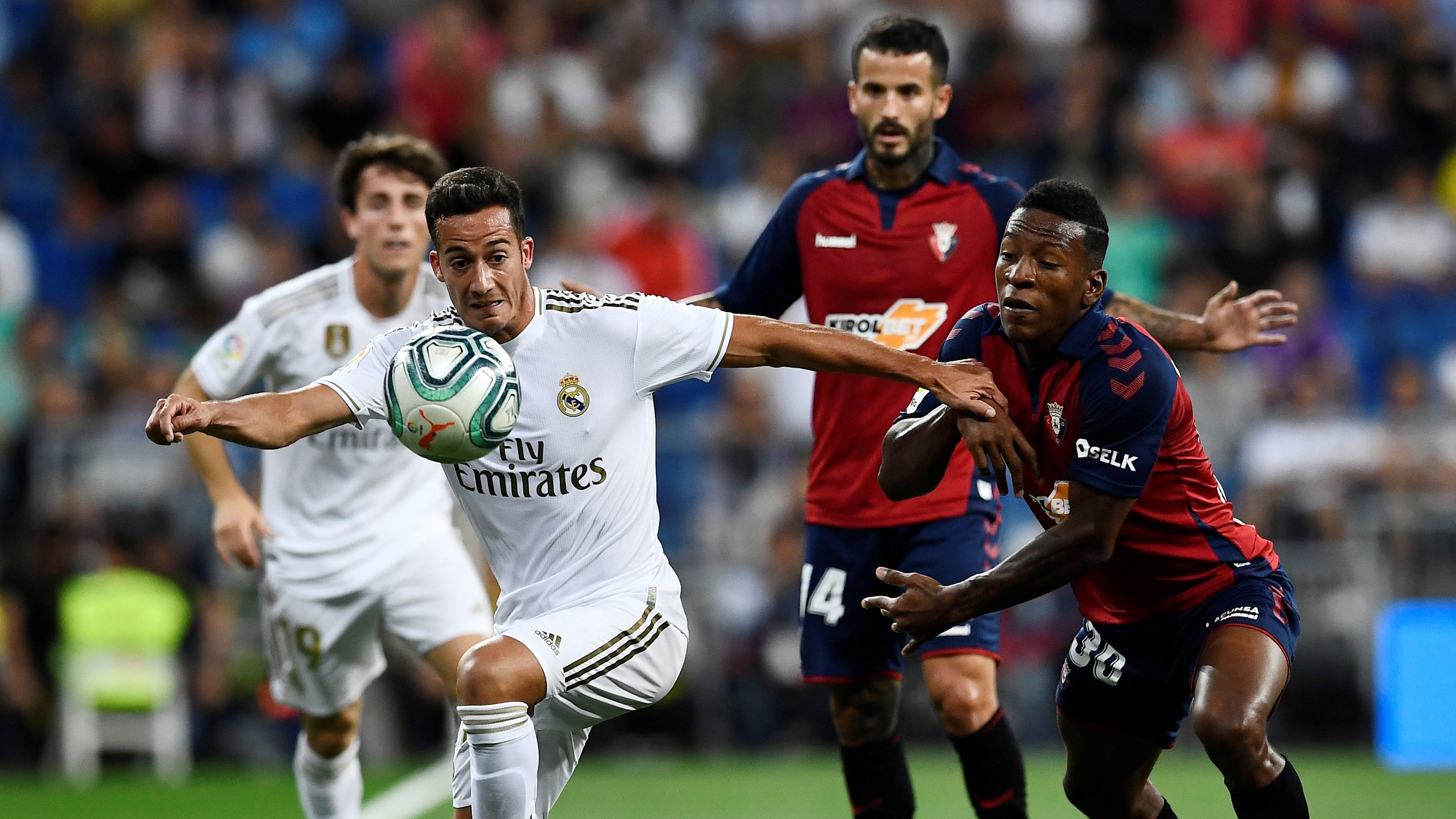 Lucas Vazquez Pervis Estupinan Real Madrid Osasuna LaLiga 29092019