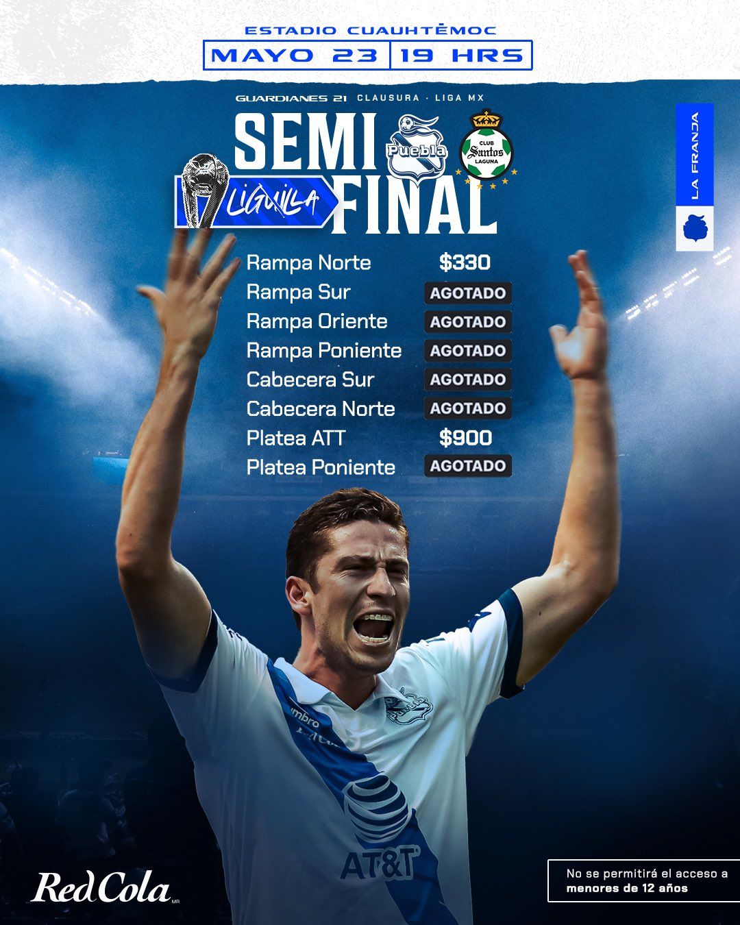 Boletos Puebla vs Santos