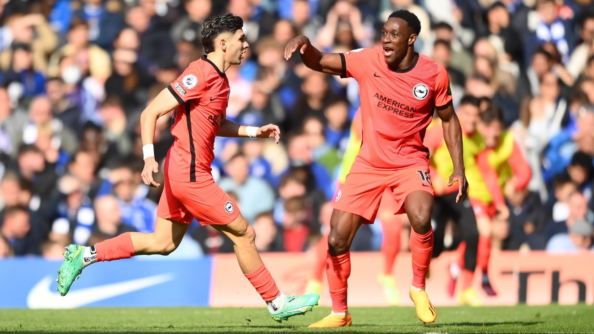 Julio Enciso Danny Welbeck Brighton 2022-23
