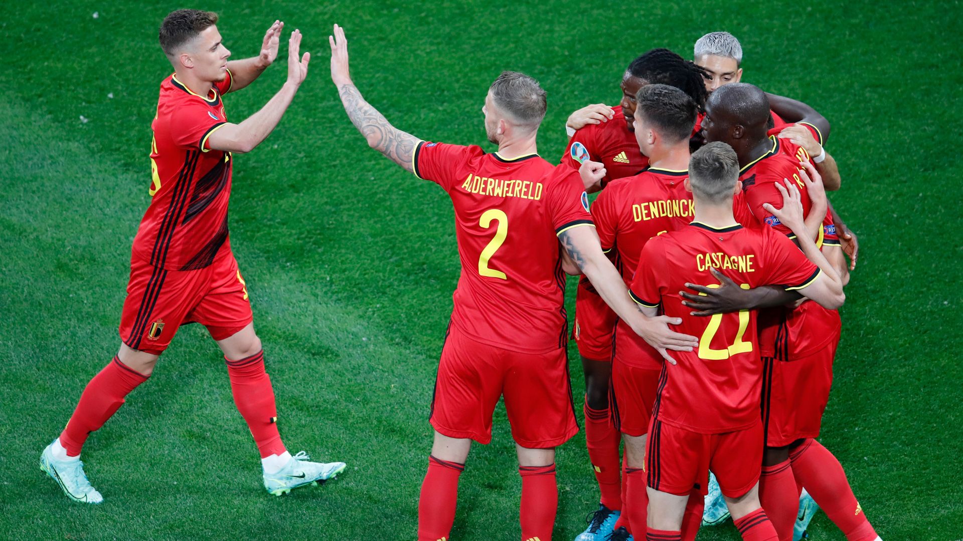 Belgium Russia EURO 120621