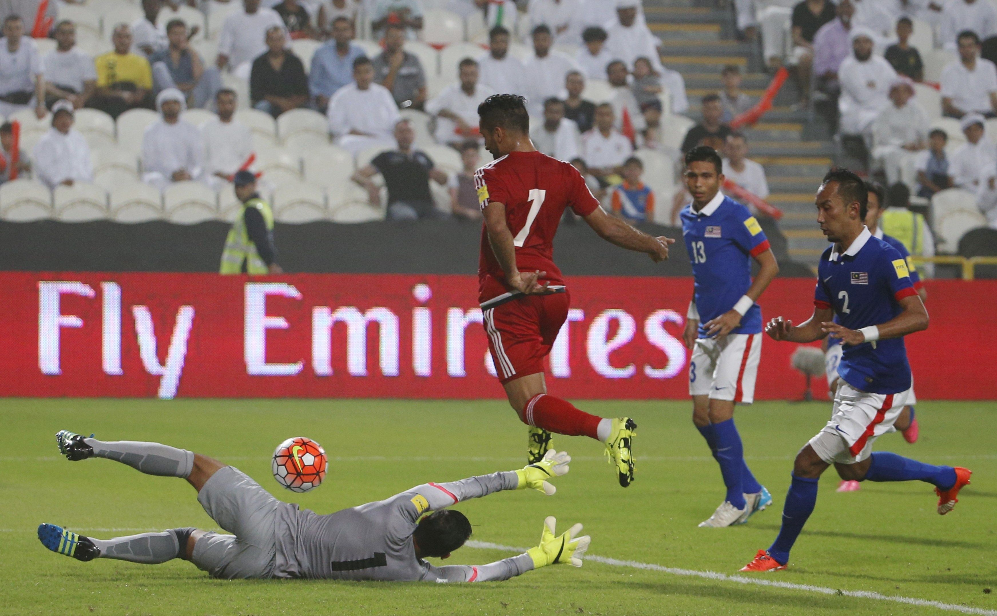 UAE 10-0 Malaysia Ali Mabkhout