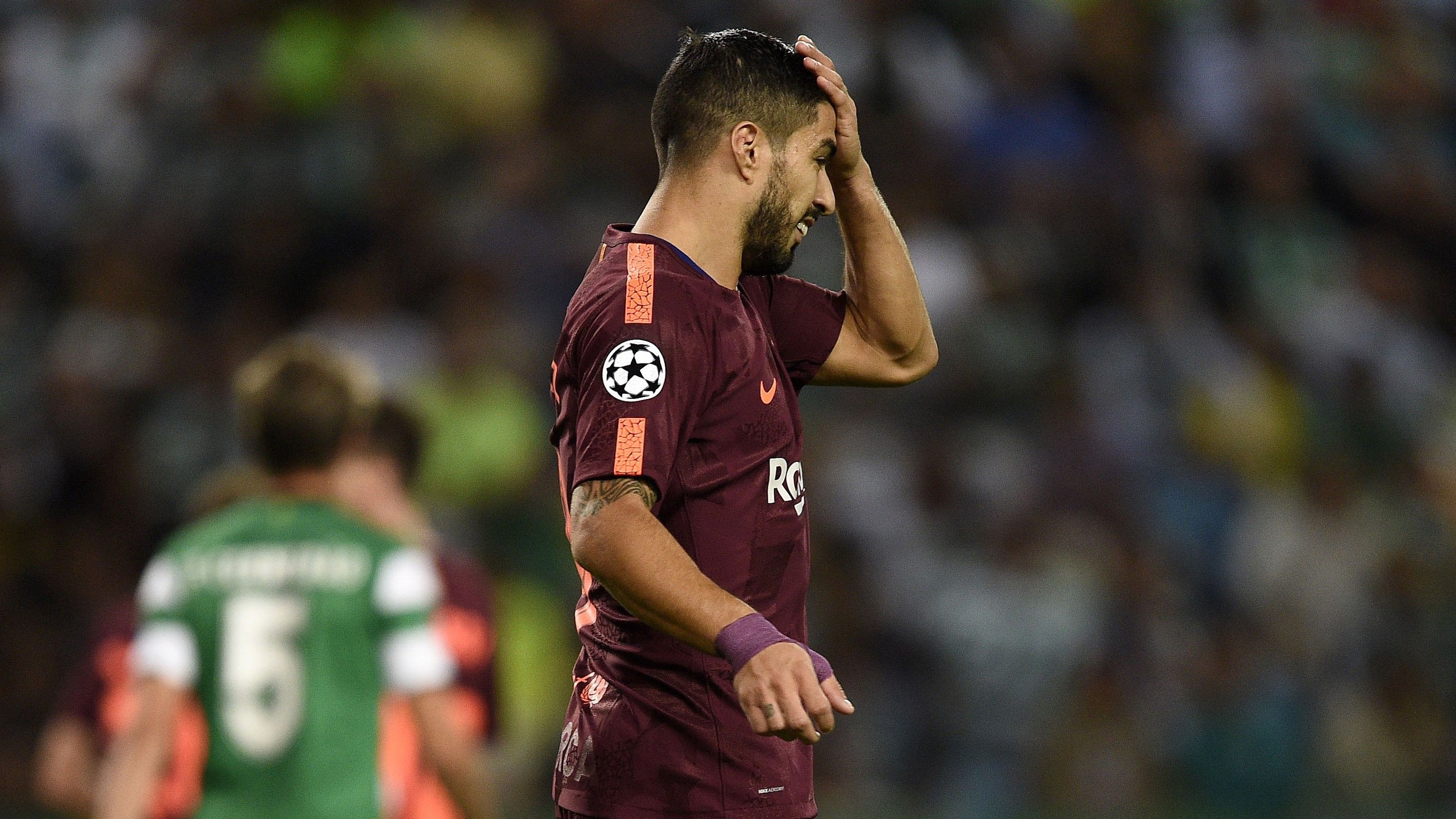 Luis Suarez Sporting CP Barcelona UCL 27092017