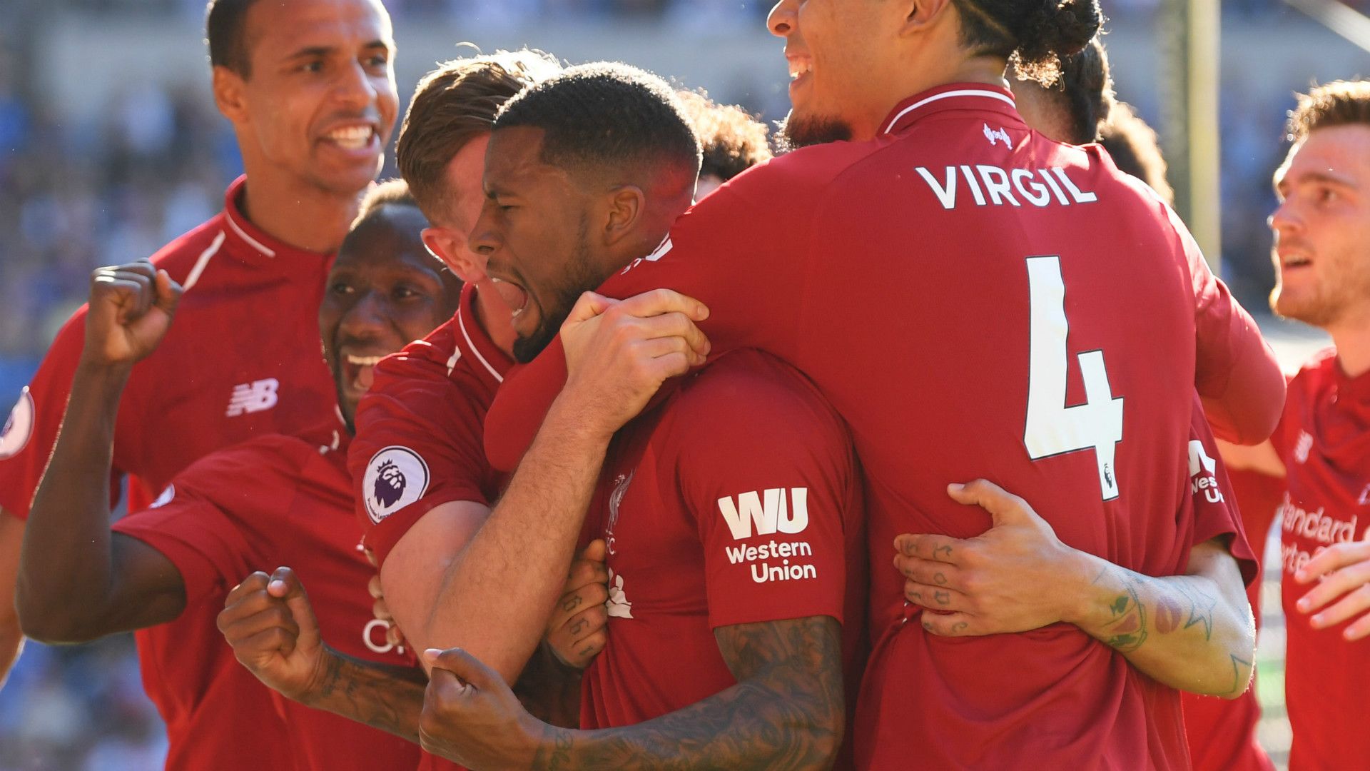 Gini Wijnaldum Liverpool 2018-19