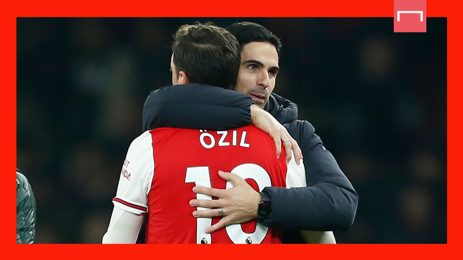 Mesut Ozil Mikel Arteta