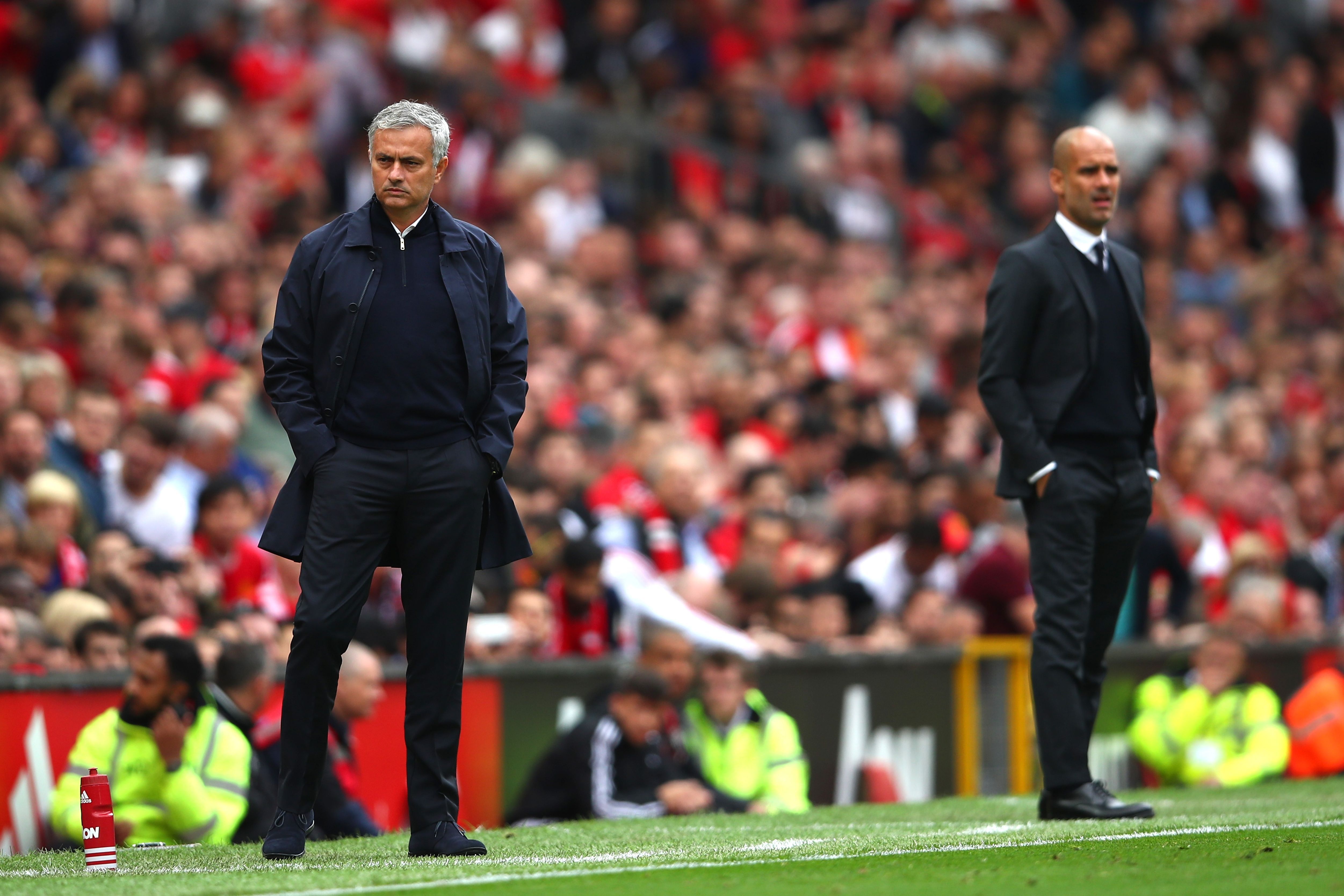 Jose Mourinho Pep Guardiola