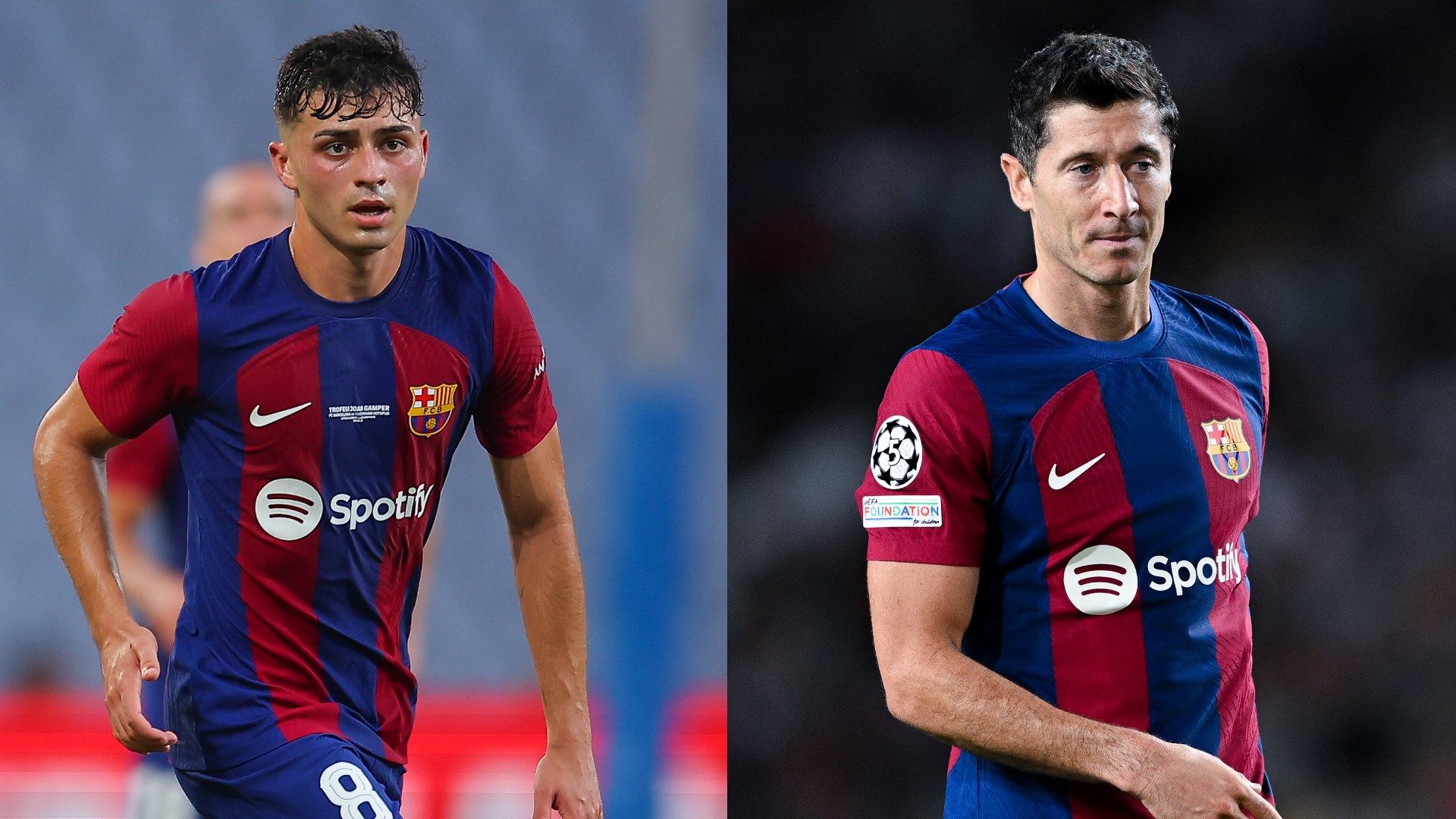 Pedri Robert Lewandowski Barcelona