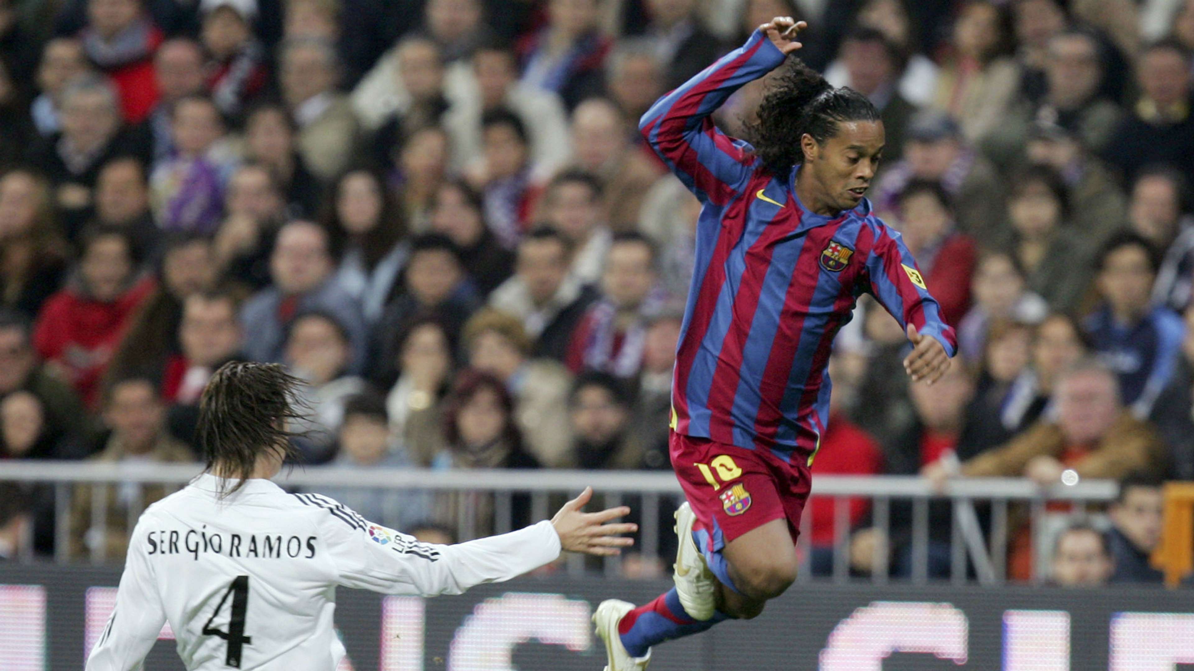 Ronaldinho Sergio Ramos Real Madrid Barcelona 11192005