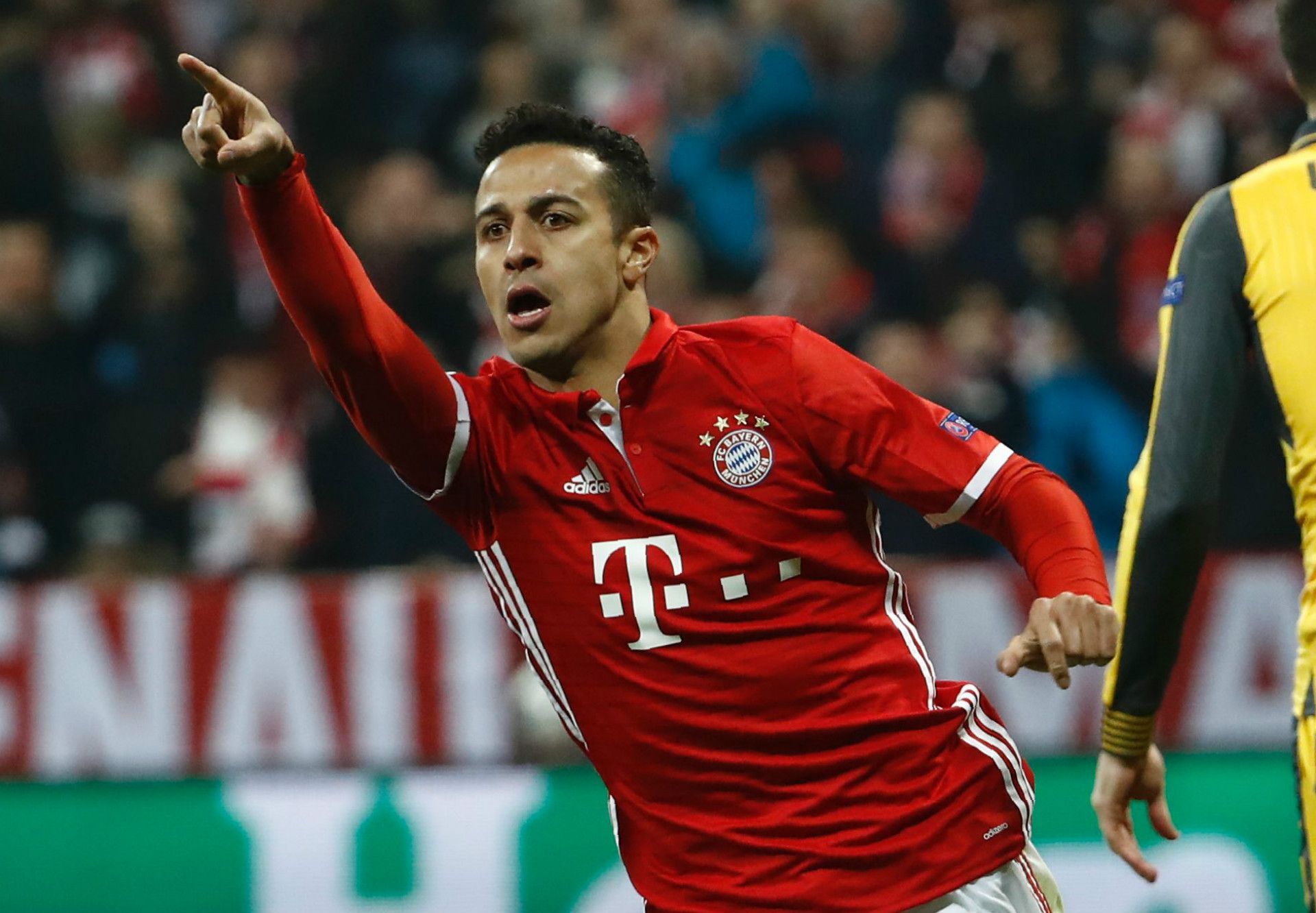 Thiago Alcántara, Bayern - Arsenal, 15022017