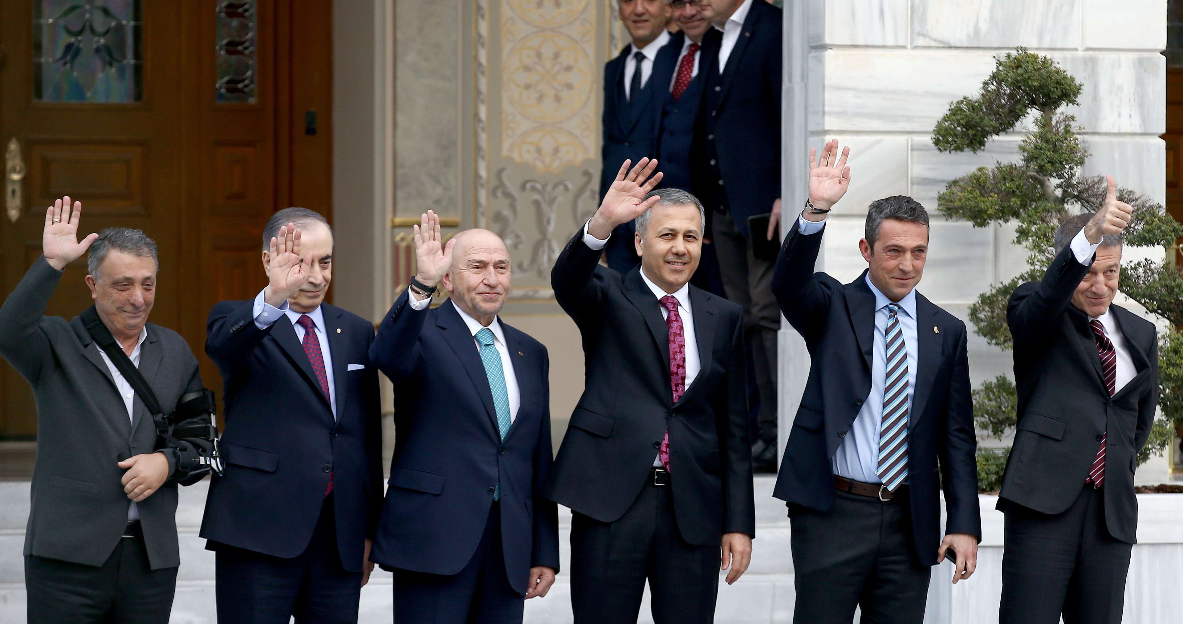 Ahmet Nur Cebi Mustafa Cengiz Ali Koc Ahmet Agaoglu