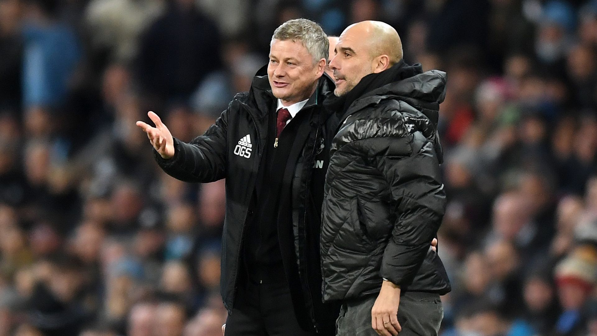 Ole Gunnar Solskjaer Pep Guardiola
