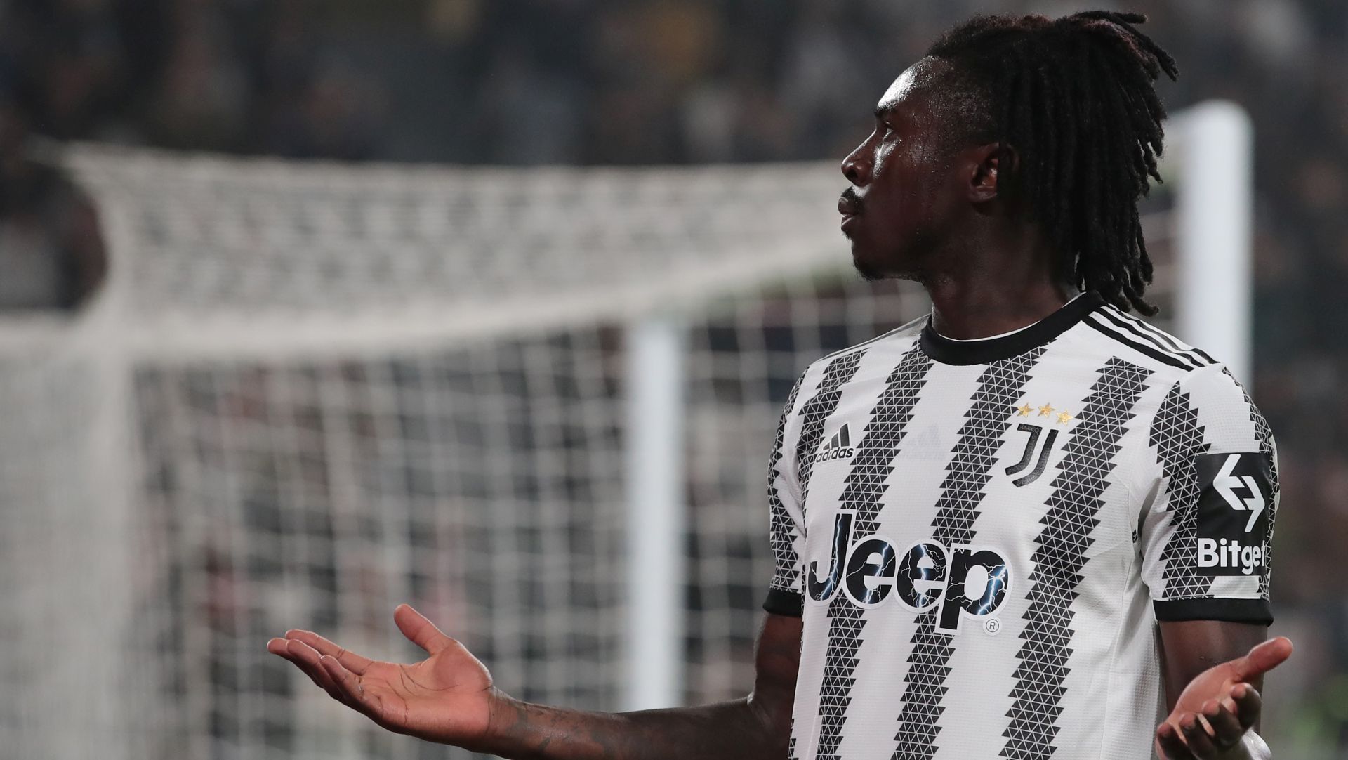 Moise Kean Juventus Empoli Celebrating 2022