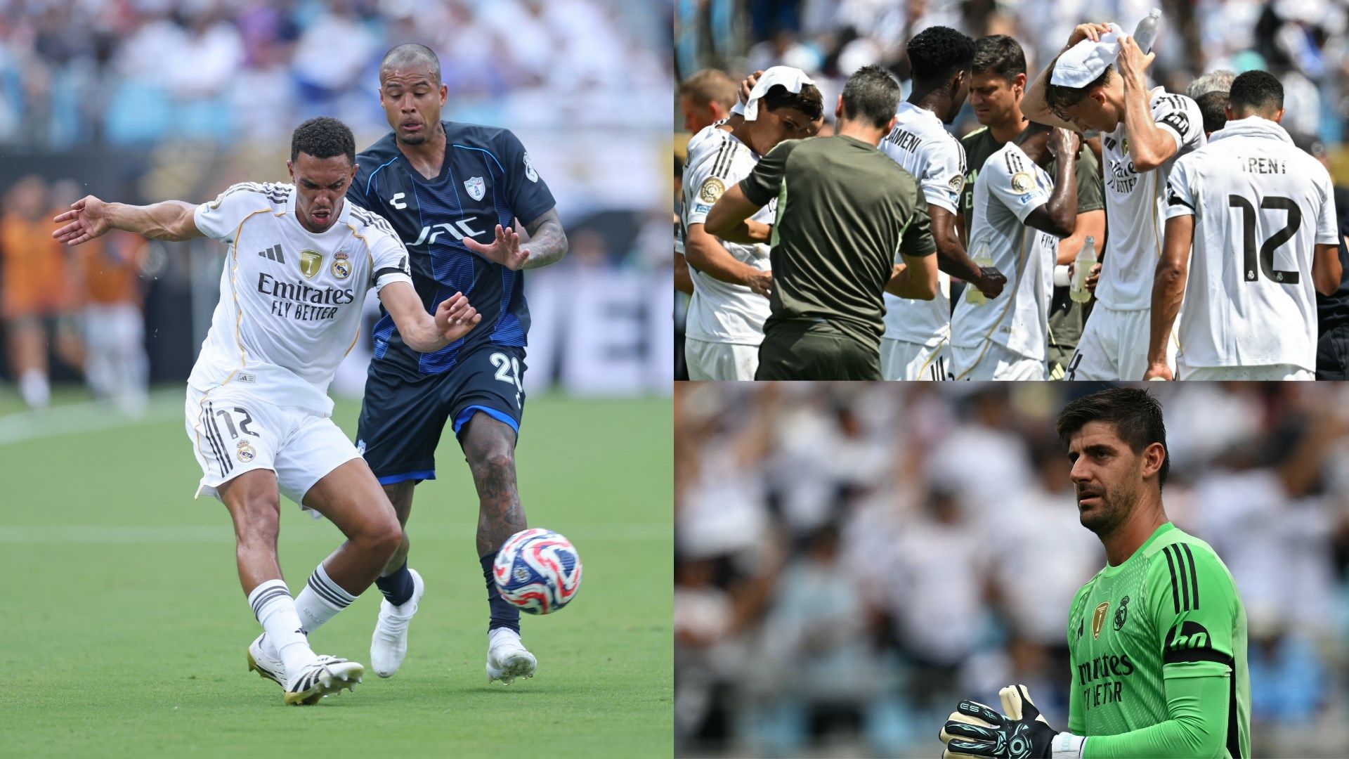 Real Madrid Pachuca Trent Alexander Arnold Thibaut Coutois