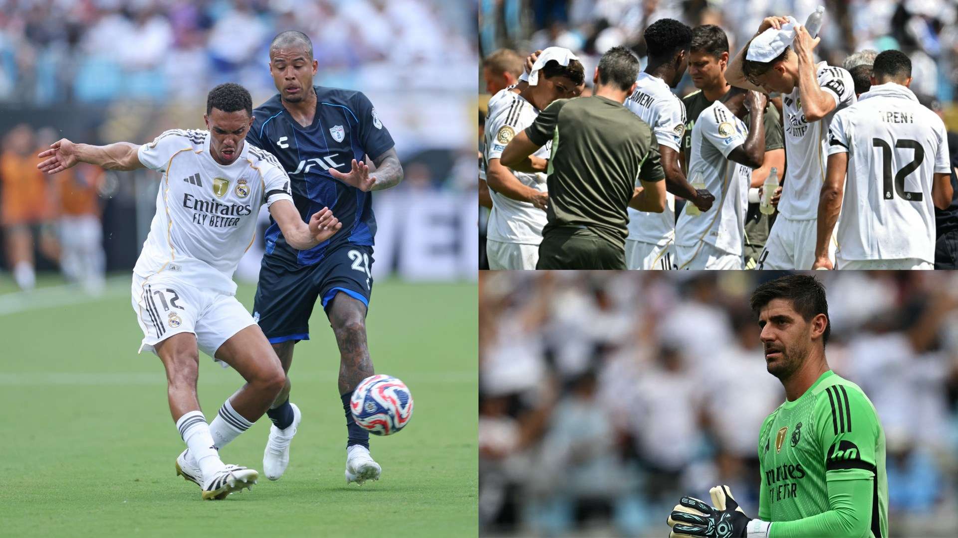 Real Madrid Pachuca Trent Alexander Arnold Thibaut Coutois