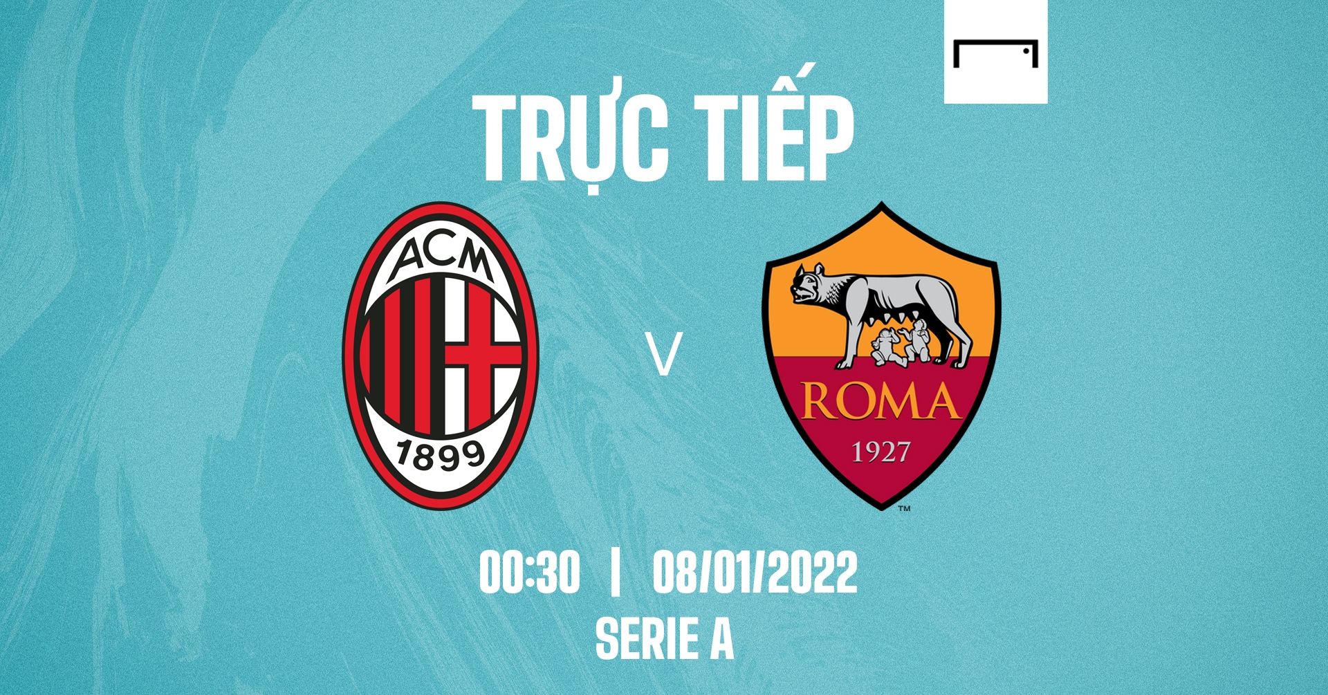 Live Milan vs Roma 2021/22 Serie A GFX