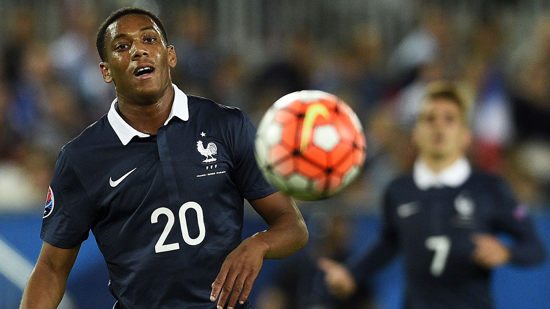 Anthony Martial France Friendly against Serbia 07092015