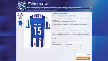 Heerenveen's jersey