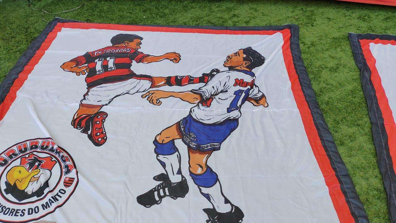 Bandeirão Flamengo x Vëlez