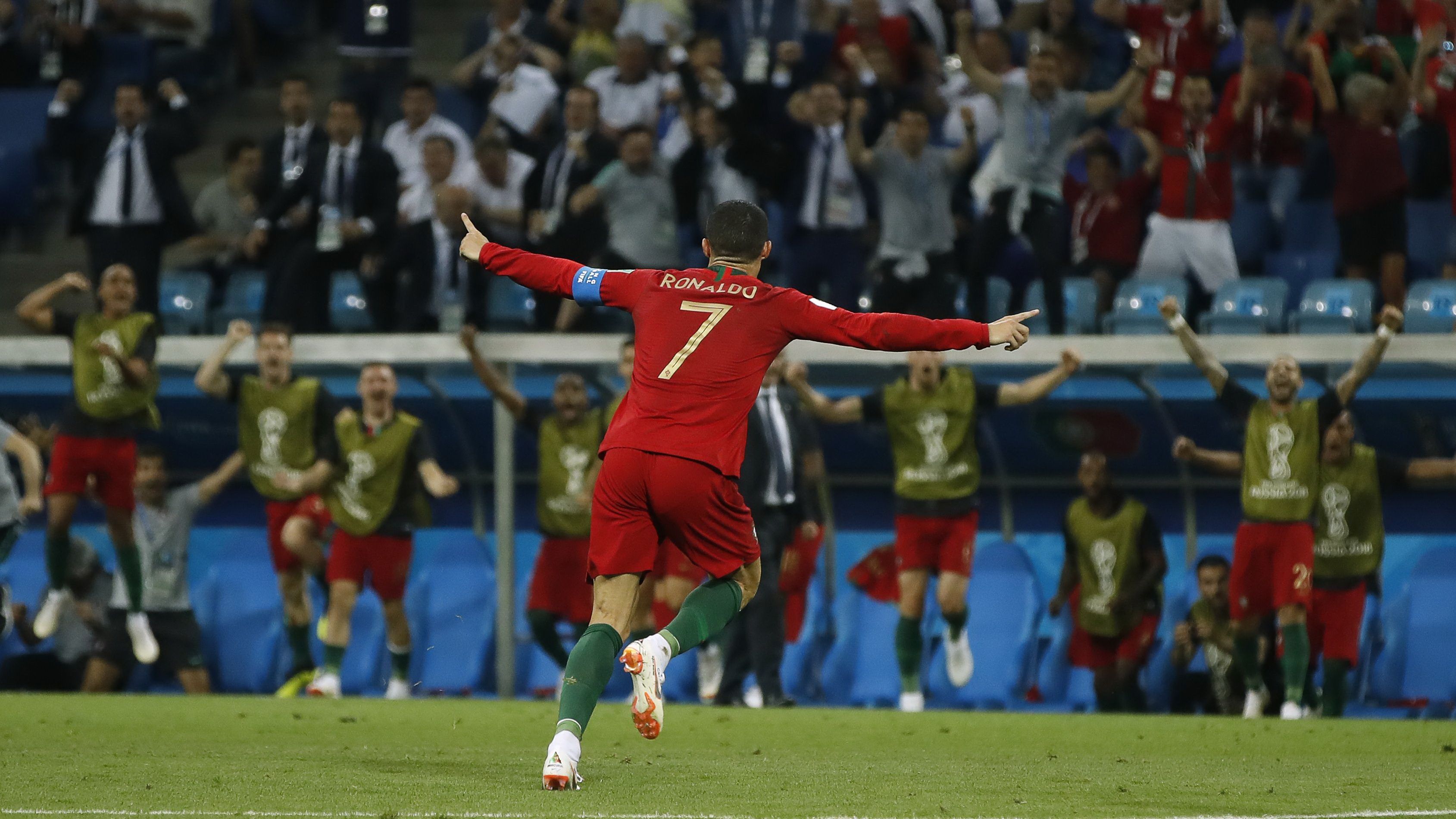 Cristiano Ronaldo Portugal Spain World Cup 2018