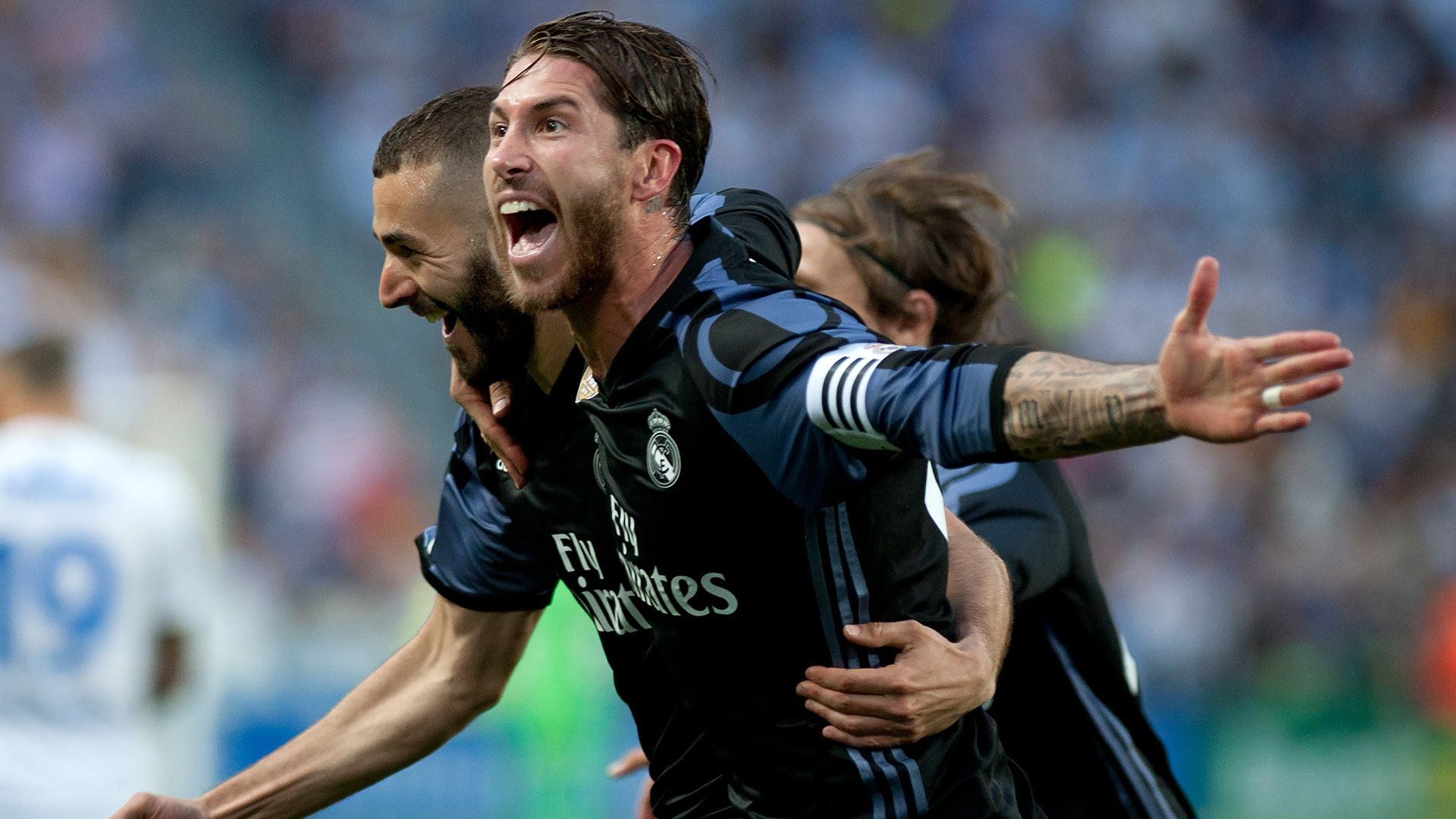 Sergio Ramos Karim Benzema Real Madrid 21052017