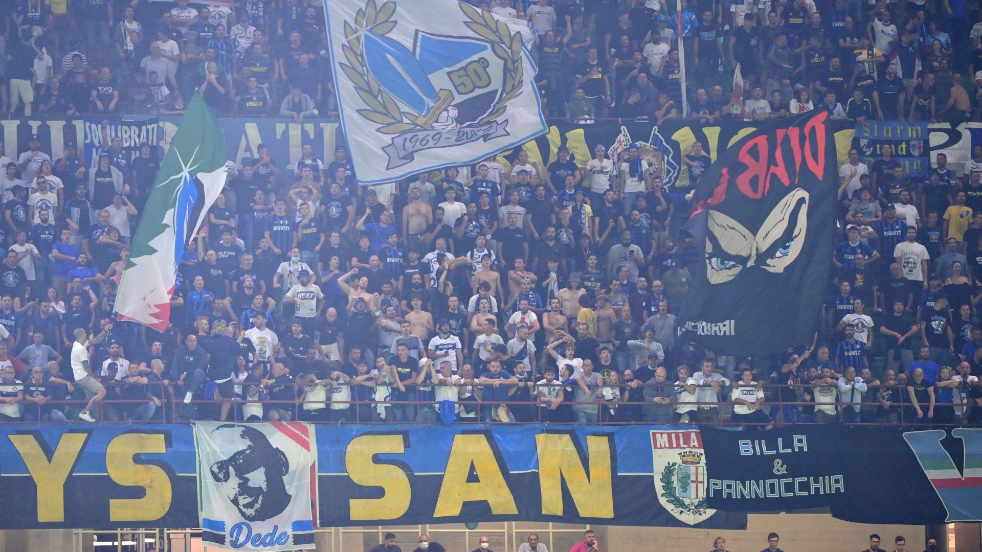 Inter fans Real Madrid Champions League