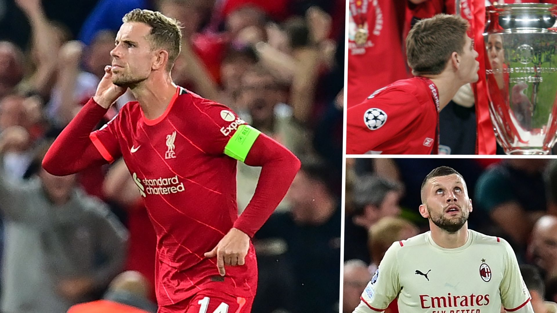 Jordan Henderson Liverpool AC Milan GFX