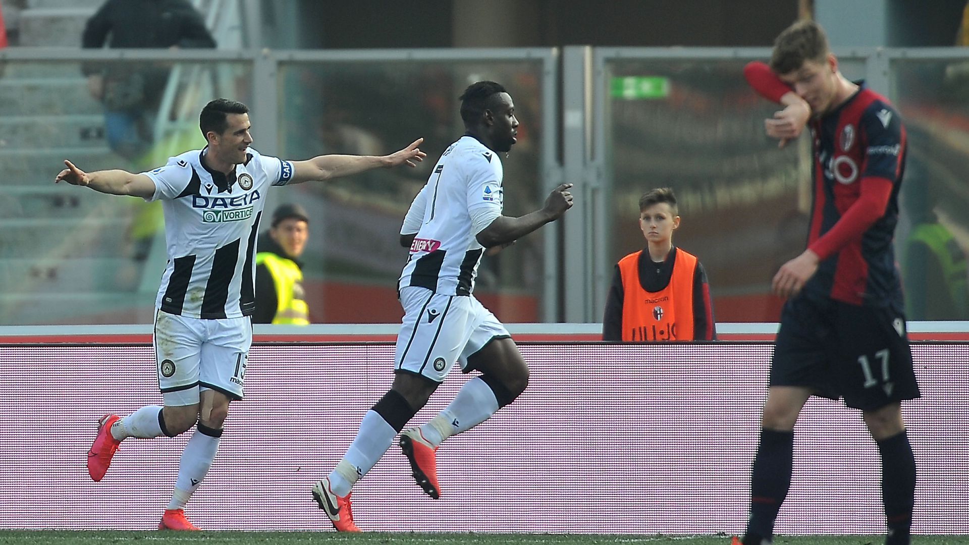 Stefano Okaka Bologna Udinese Serie A