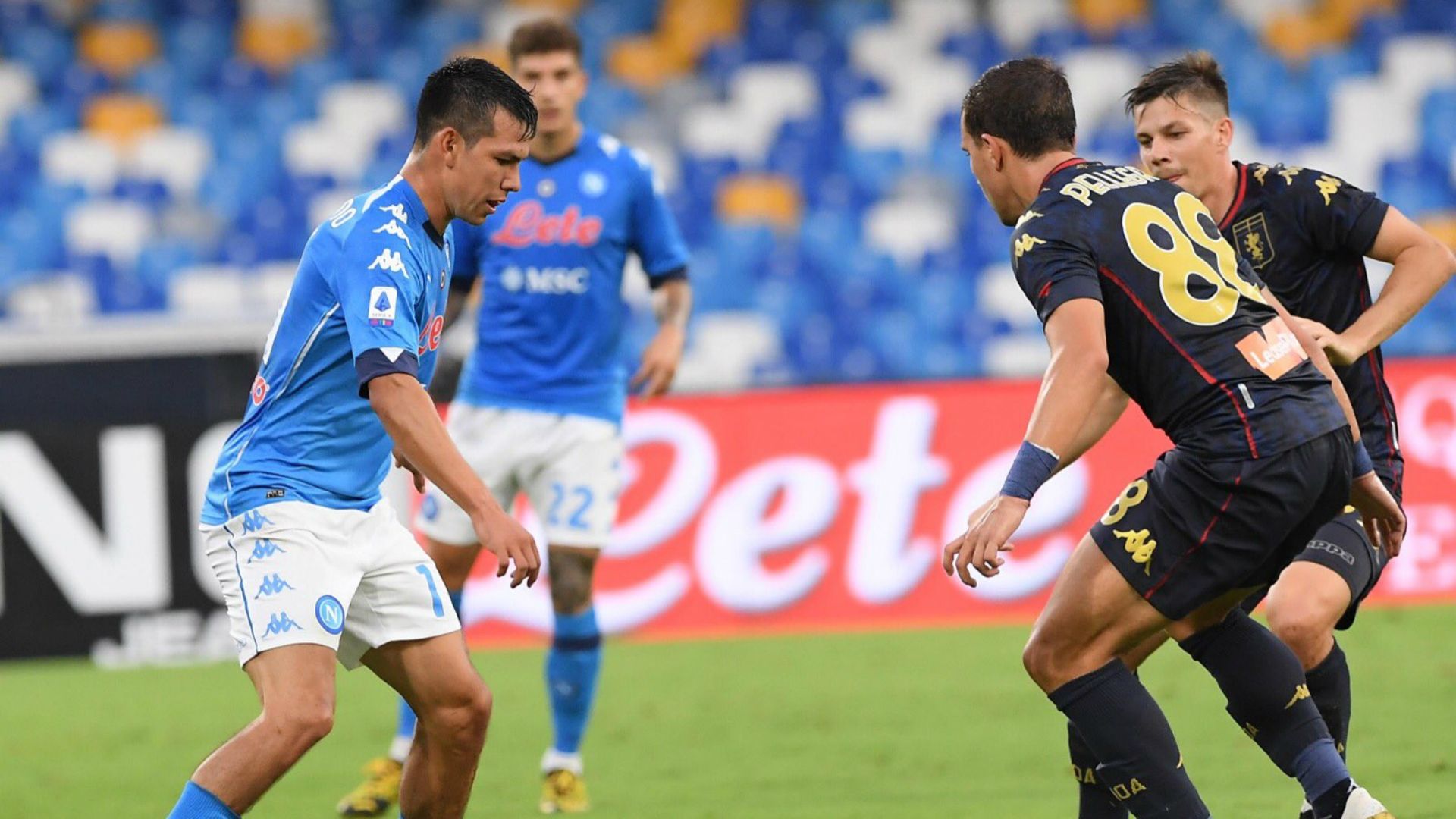 Hirving Lozano Napoli Genoa