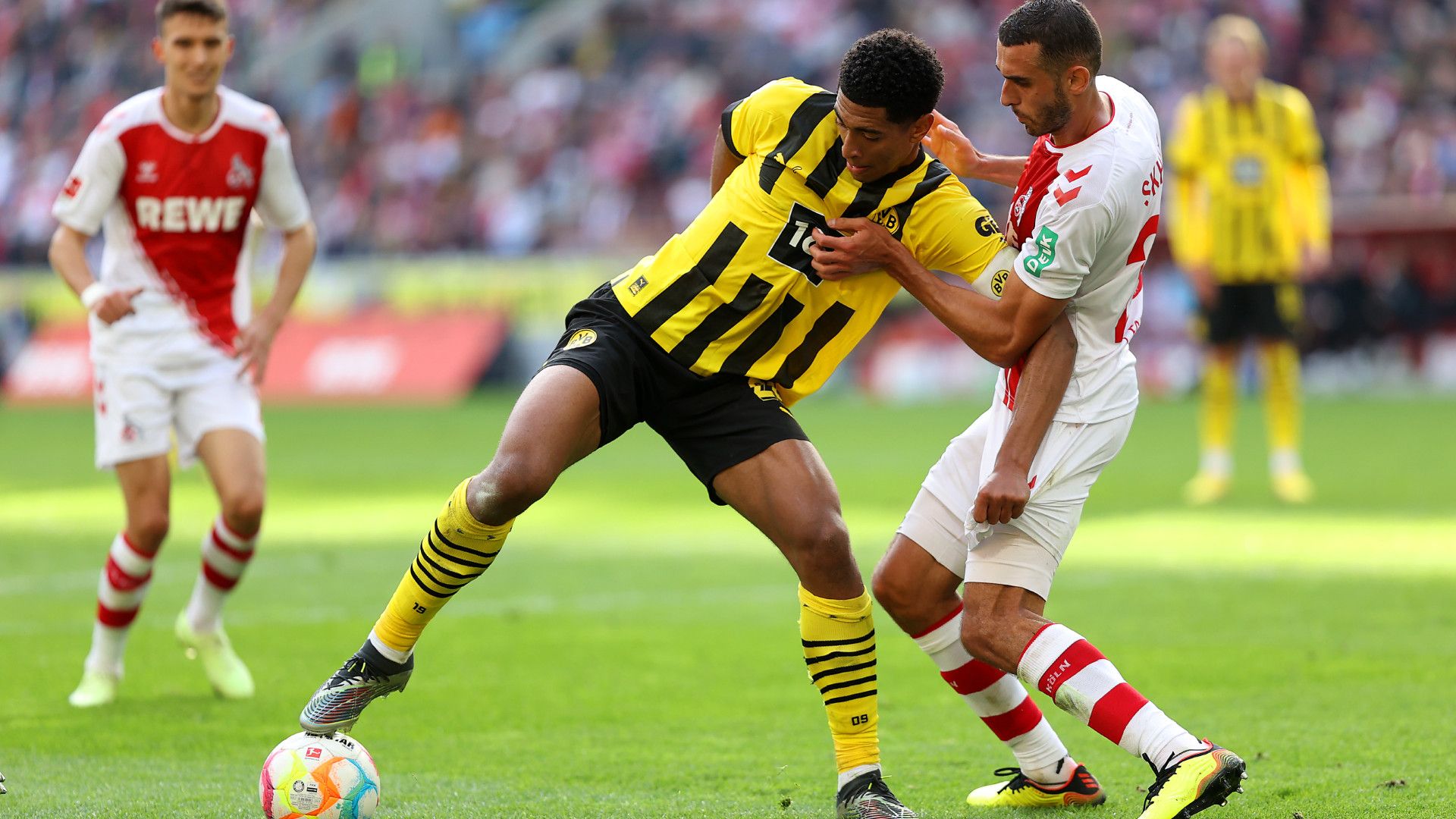 ELLYES SKHIRI KÖLN JUDE BELLINGHAM BORUSSIA DORTMUND 