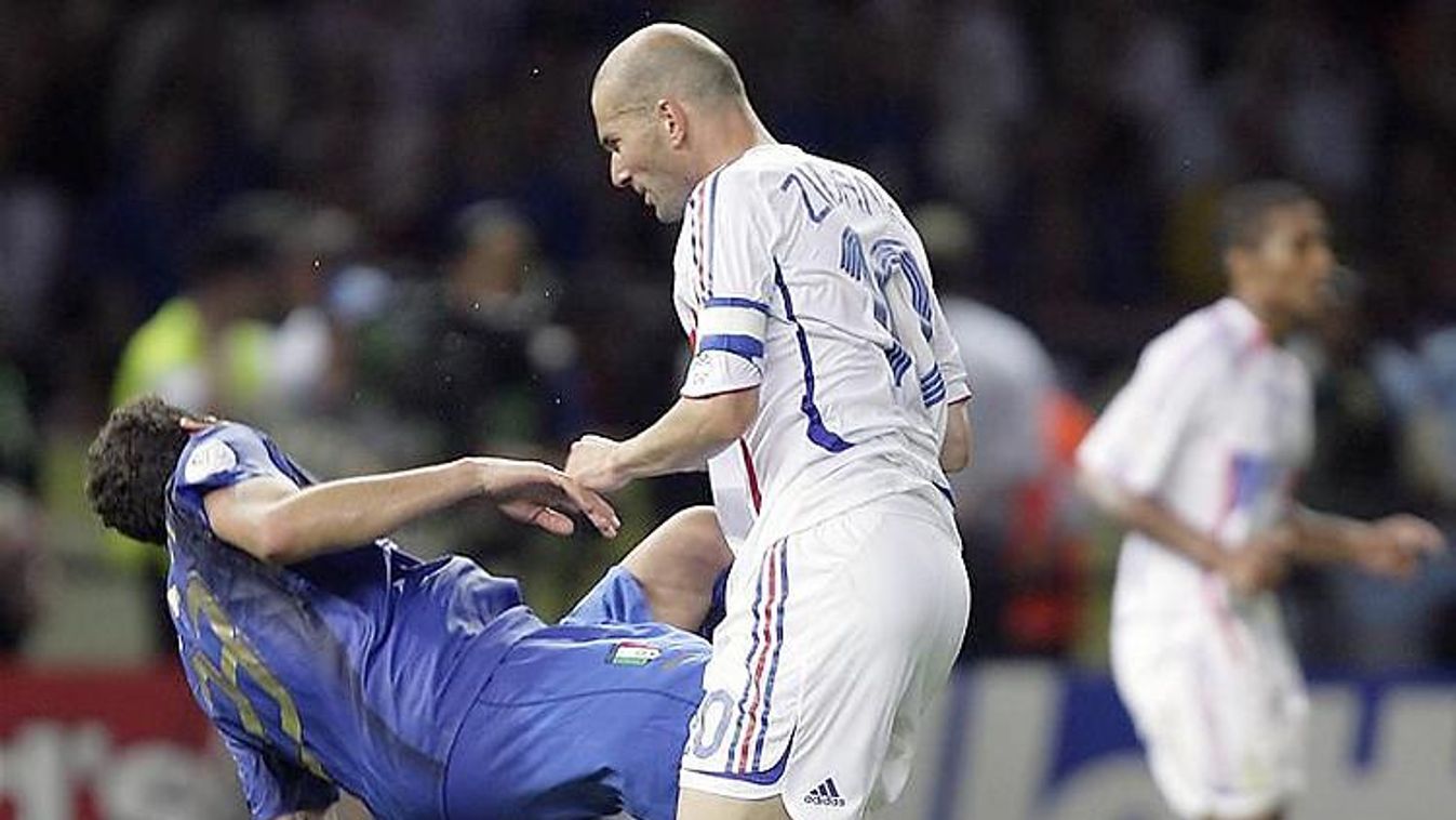 フランス代表 ZIDANE 10番 ドイツW杯アウェイ adidas 頭突き