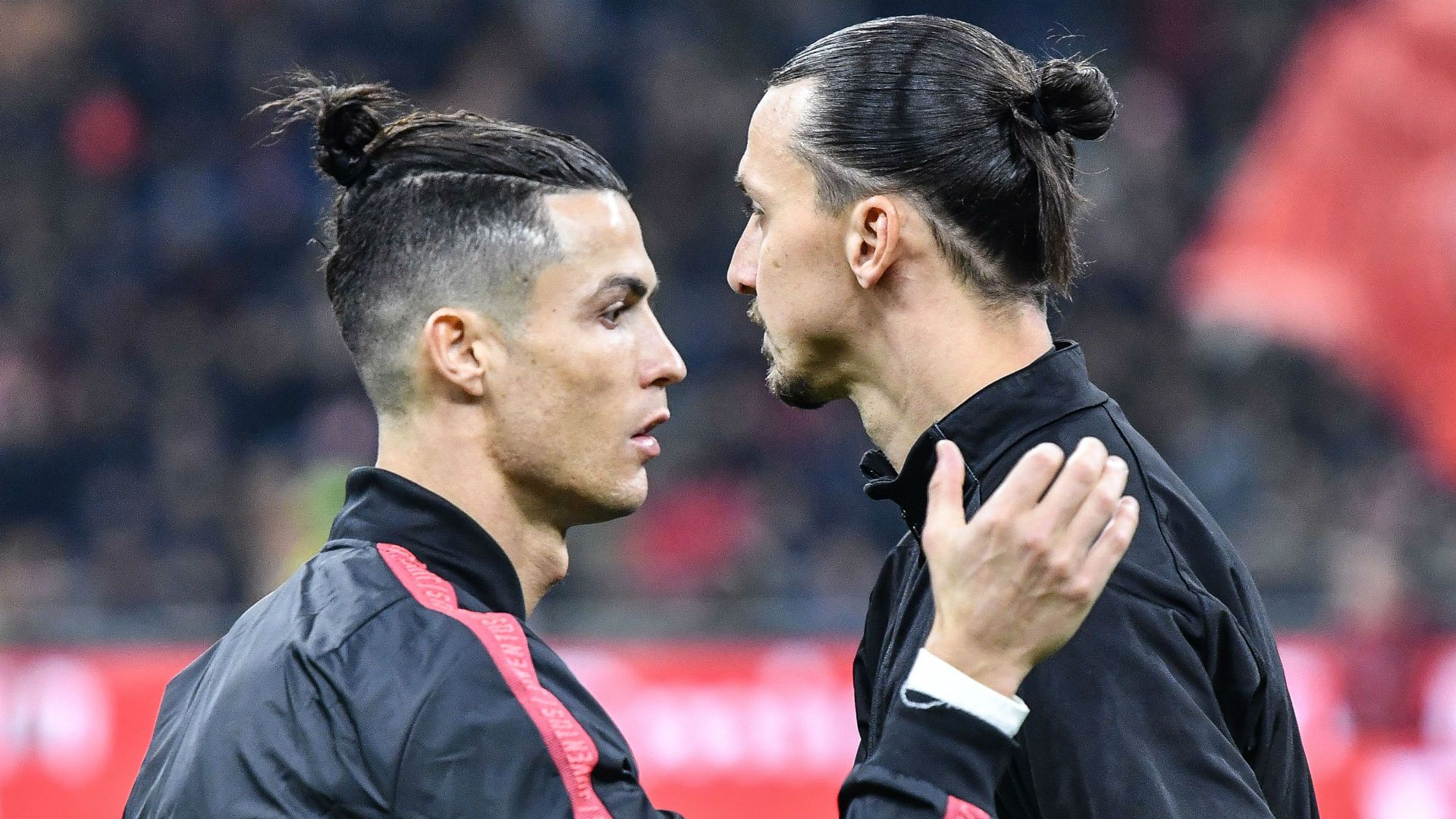 Zlatan Ibrahimovic Cristiano Ronaldo Milan Juventus