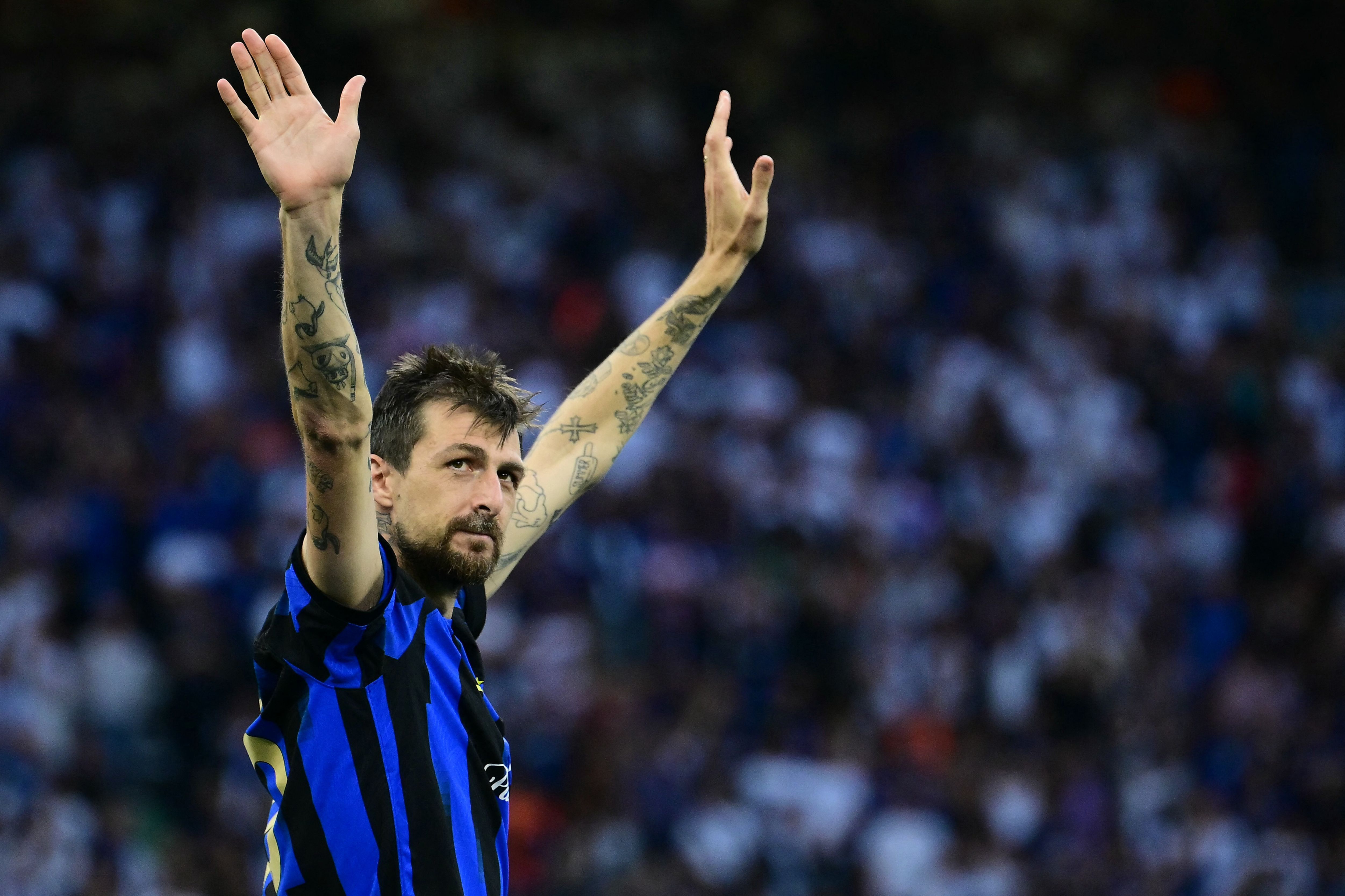 Acerbi festa Scudetto Inter