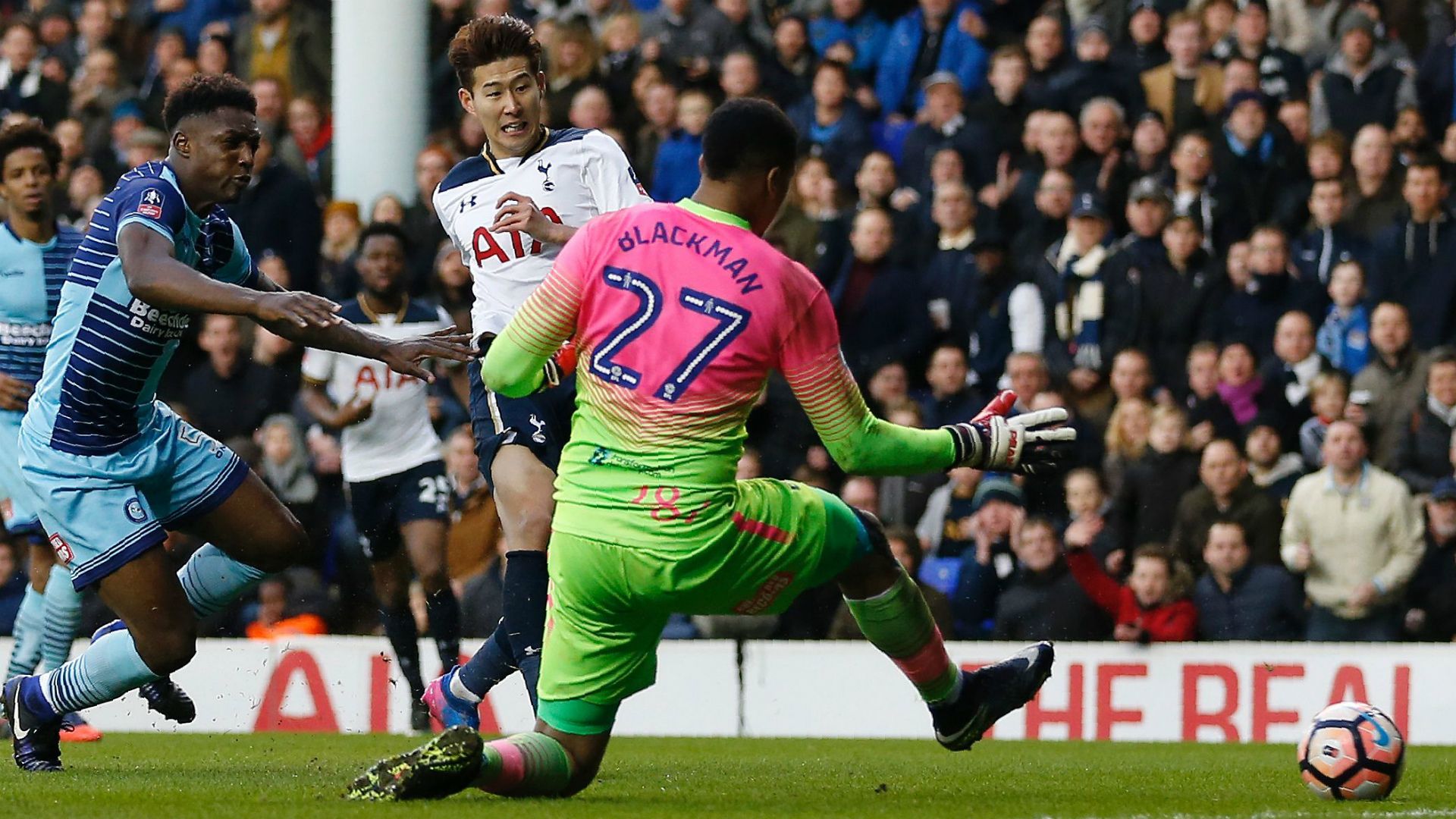 Tottenham Wycombe Wanderers FA Cup 28012017