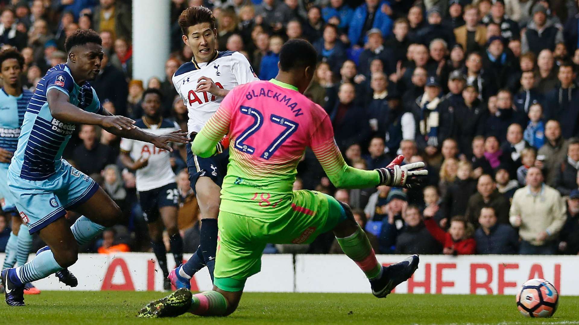 Tottenham Wycombe Wanderers FA Cup 28012017