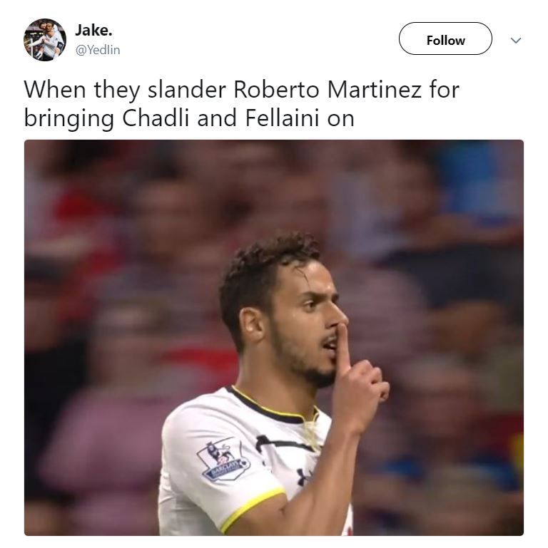 Fellaini reaction