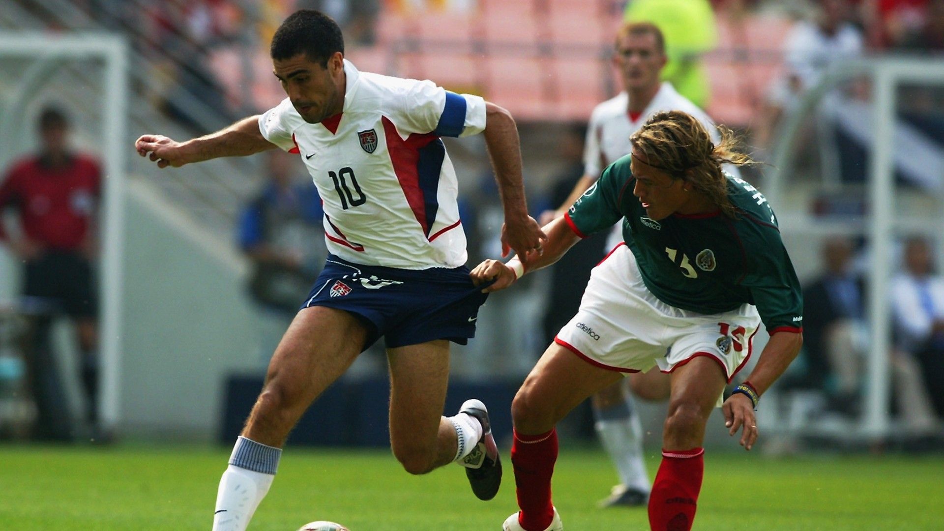 Claudio Reyna Luis Hernández México Estados Unidos Mundial 2002