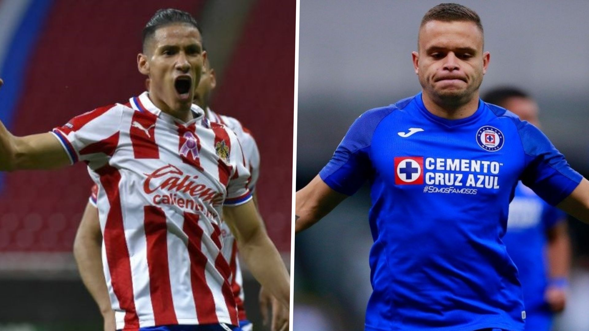 Uriel Antuna Jonathan Rodríguez Chivas Cruz Azul