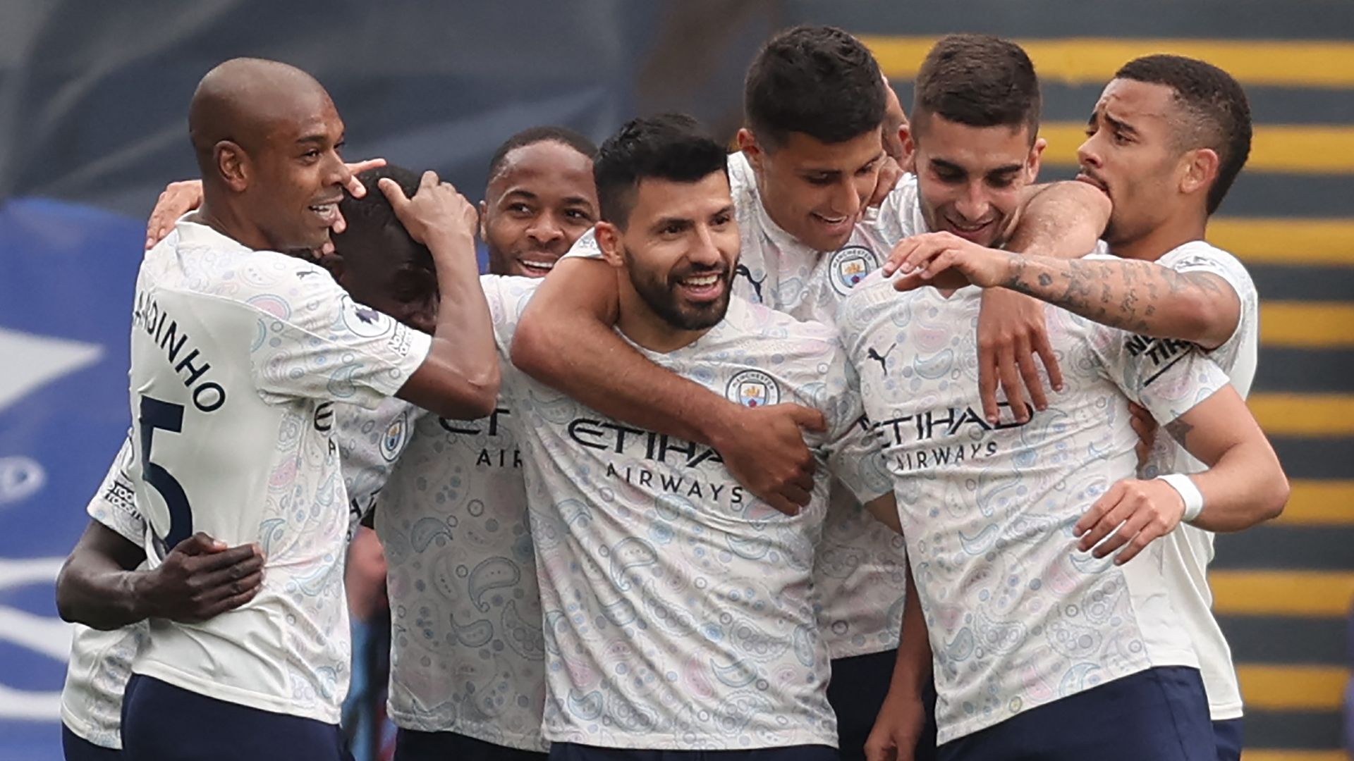 Sergio Aguero Manchester City Crystal Palace Premier League 2020-21