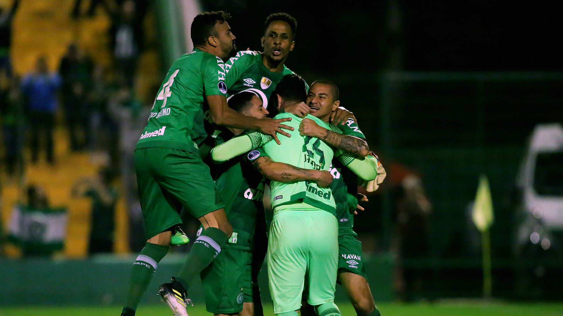 Jandrei Chapecoense Defensa y Justicia Copa Sudamericana 25072017